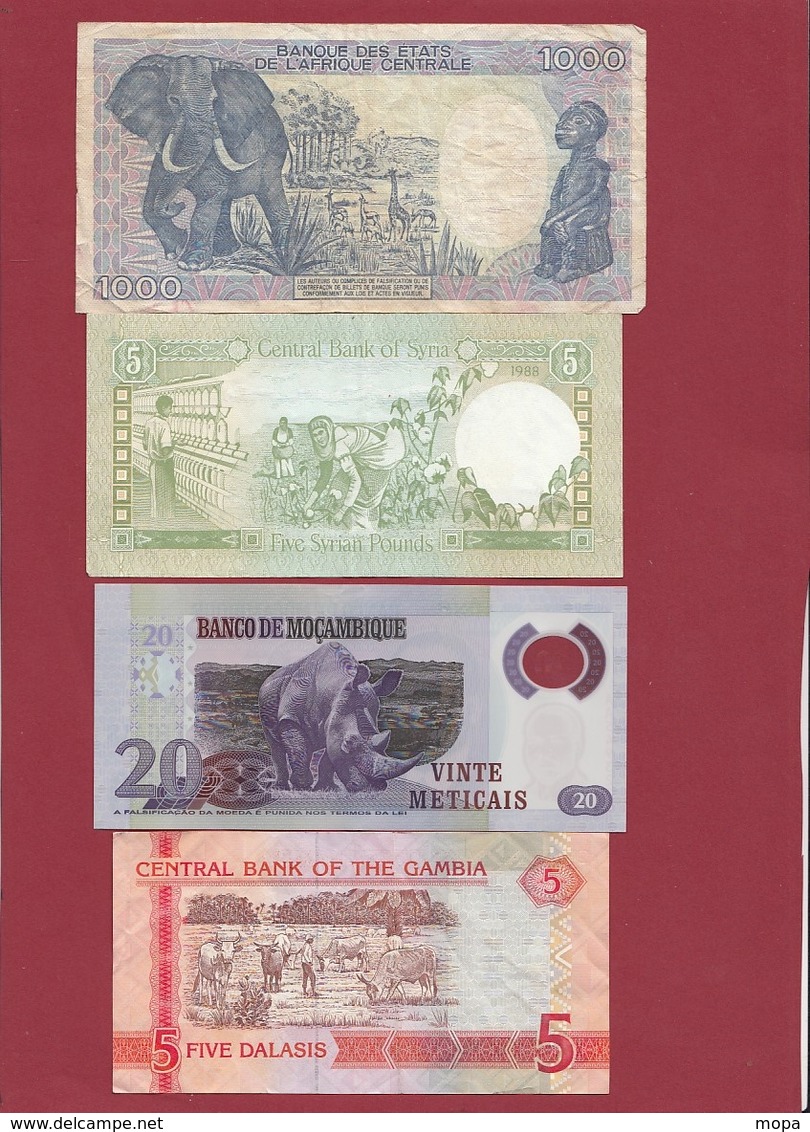 Autres-Afrique 11 Billets Dans L 'état Lot N °4 - Other - Africa