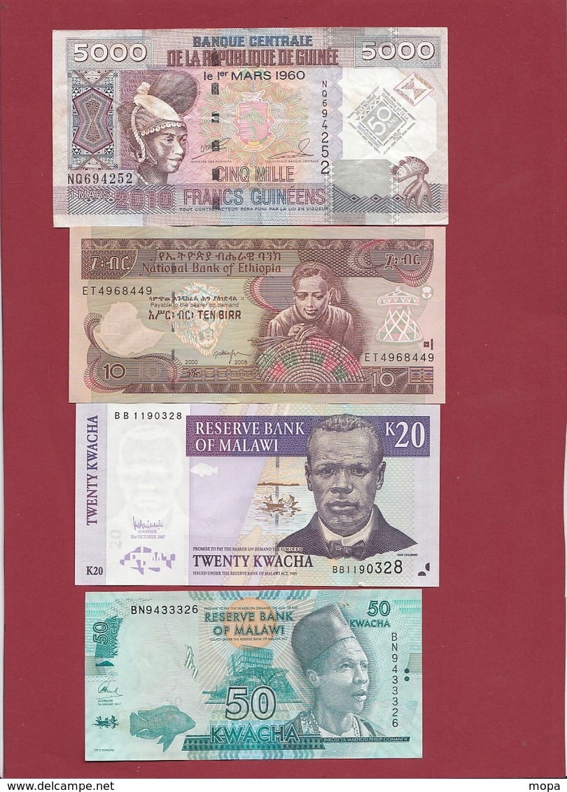 Autres-Afrique 11 Billets Dans L 'état Lot N °4 - Other - Africa