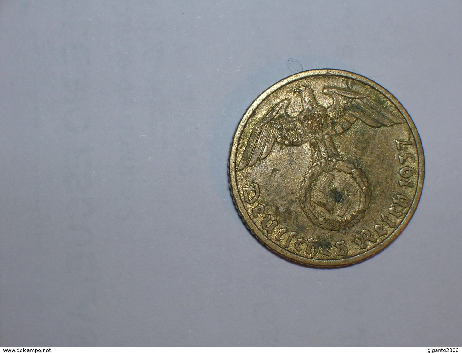 ALEMANIA- 5 PFENNIG 1937 G (895) - 5 Reichspfennig