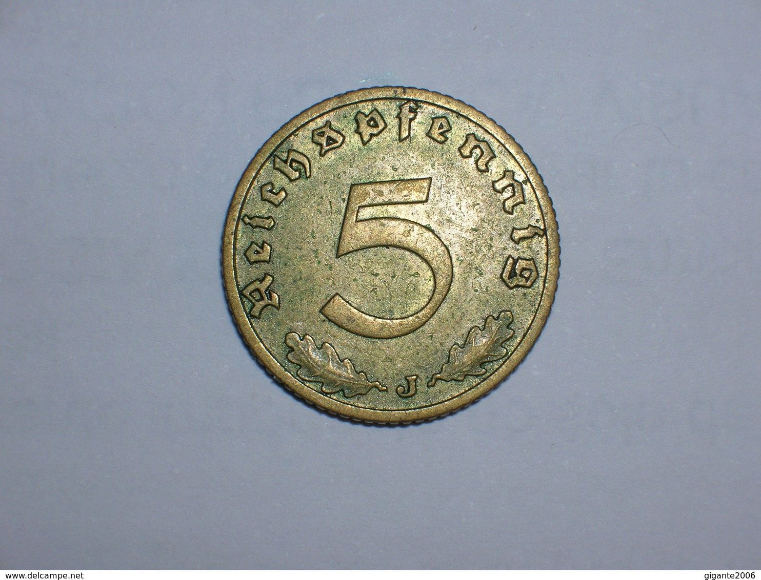 ALEMANIA- 5 PFENNIG 1937 J (896) - 5 Reichspfennig