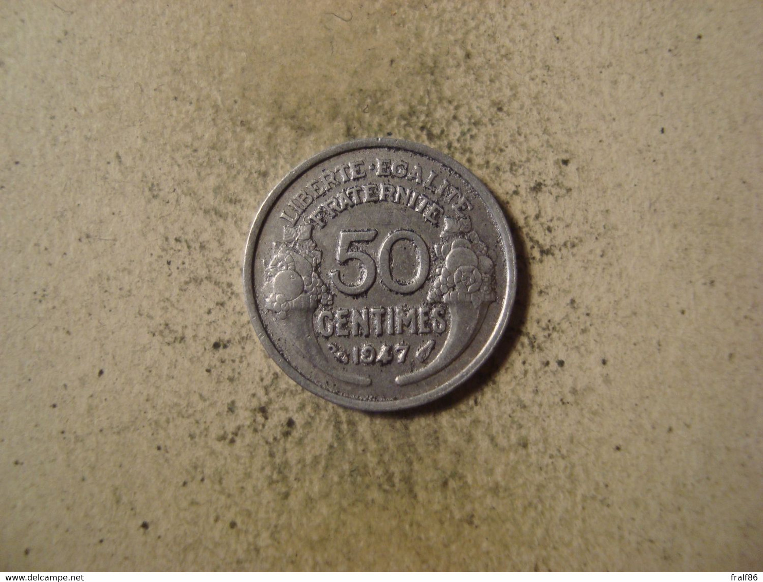 MONNAIE FRANCE 50 CENTIMES 1947 MORLON - 50 Centimes