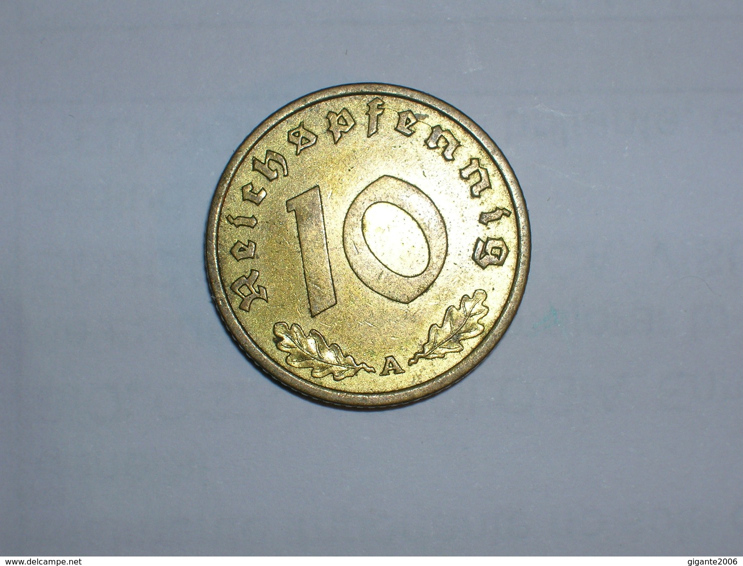 ALEMANIA- 10 PFENNIG 1938 A (917) - 10 Reichspfennig