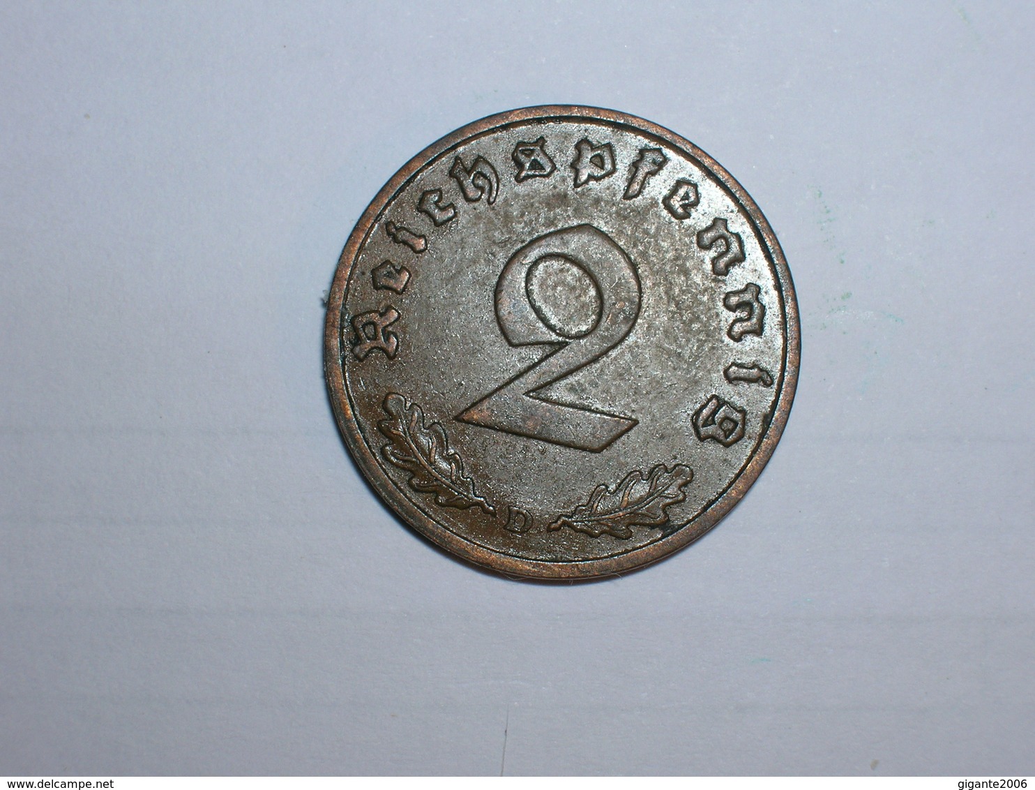 ALEMANIA- 2 PFENNIG 1936 D (934) - 2 Reichspfennig