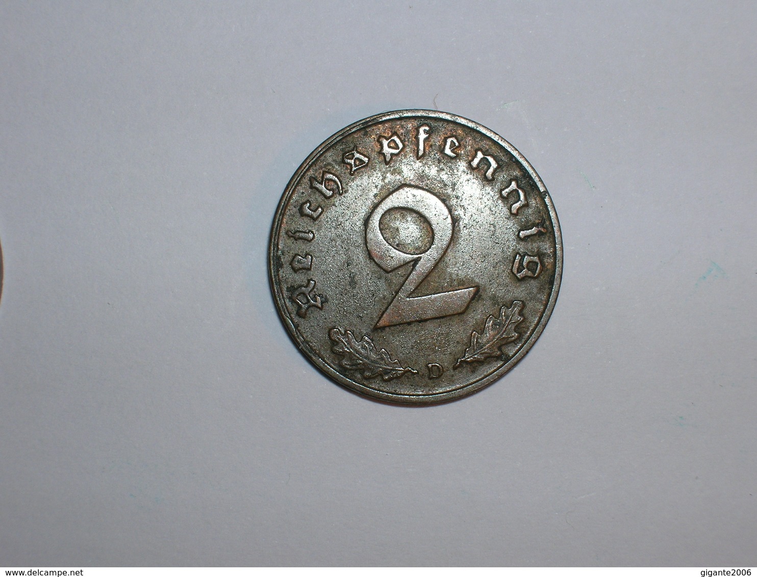 ALEMANIA- 2 PFENNIG 1938 D (942) - 2 Reichspfennig