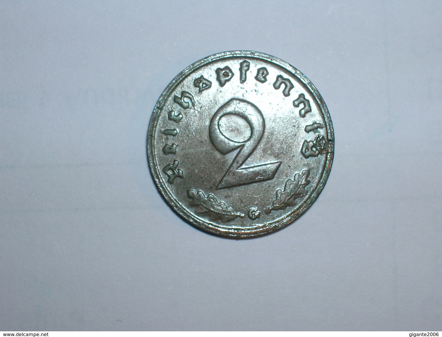 ALEMANIA- 2 PFENNIG 1939 G (952) - 2 Reichspfennig