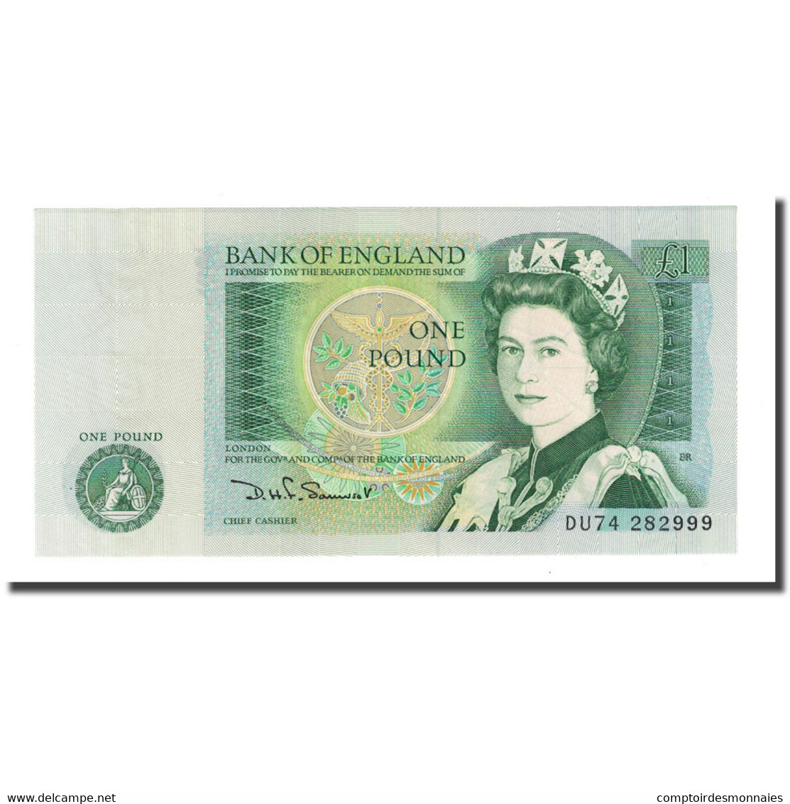 Billet, Grande-Bretagne, 1 Pound, Undated (1981-84), KM:377b, NEUF - 1 Pound