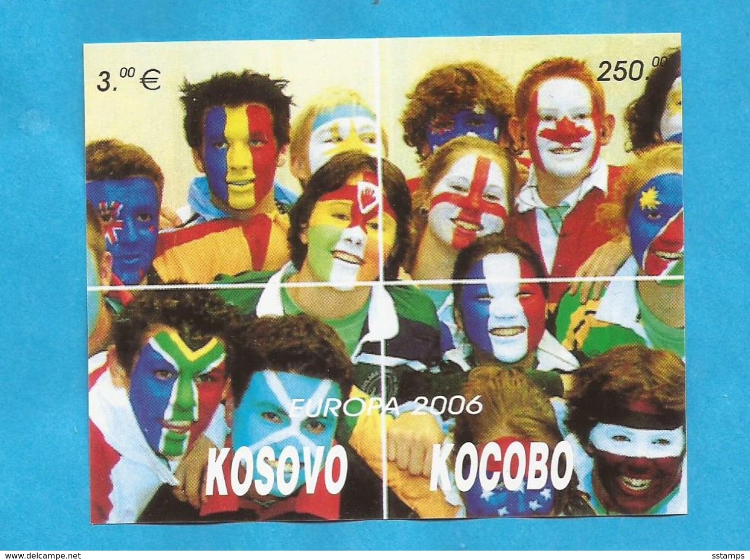 2006  EUROPA CEPT KOSOVO SERBIEN PART SERBIA   INTEGRATION 10 X  BLOK  MNH - 2006