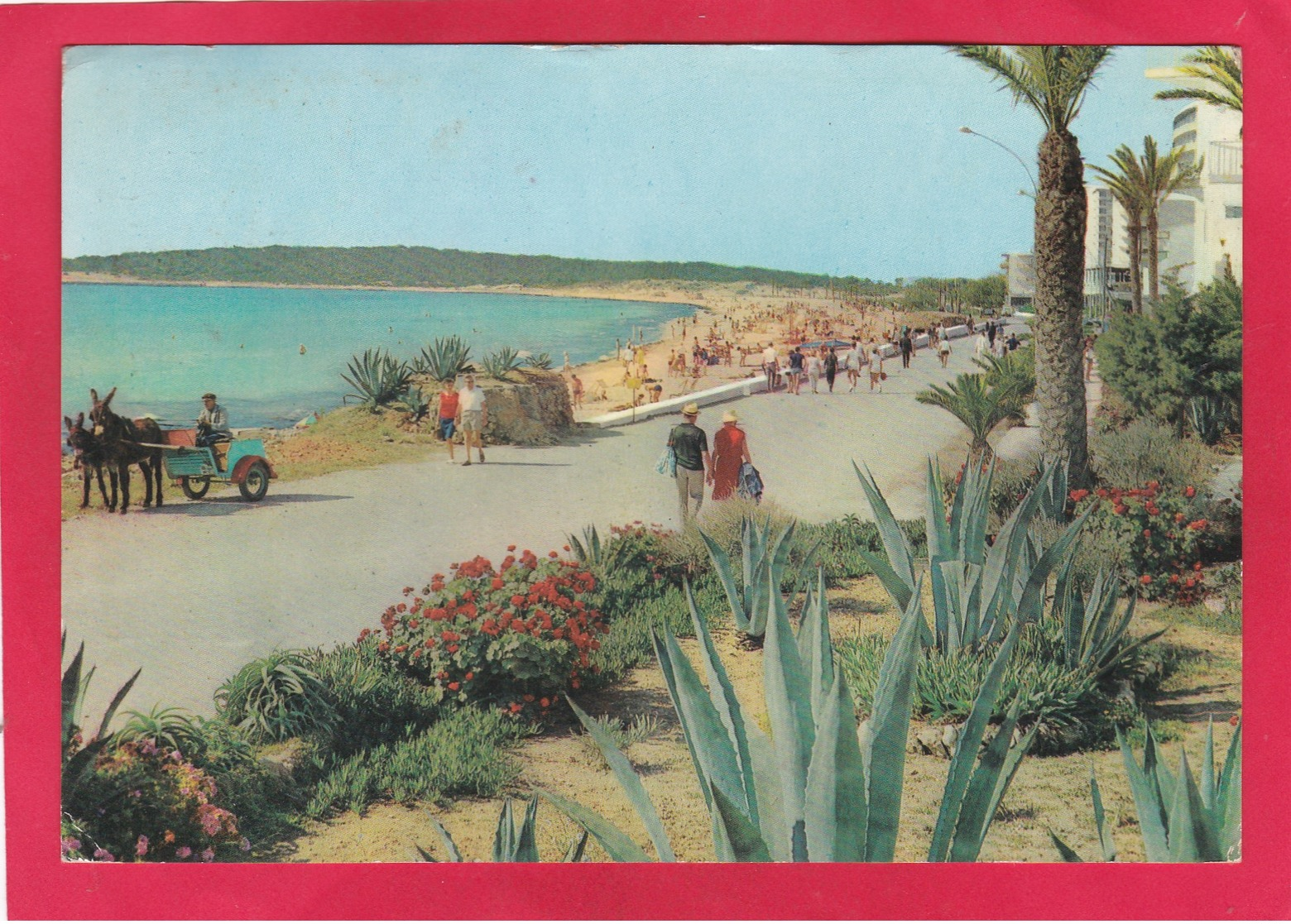Modern Post Card Of Cala Millor,Mallorca,Islas Baleares,Spain,A65. - Mallorca