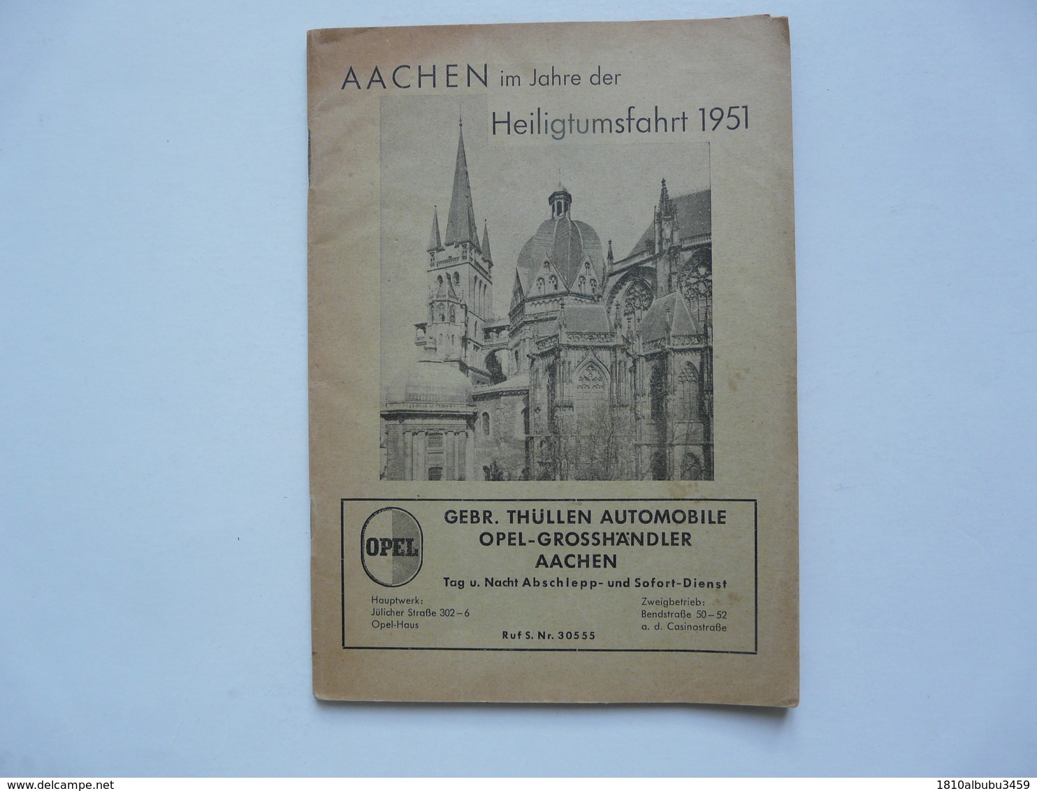 AACHEN IM JAHRE DER HEILIGTUMSFAHRT 1951 - Alemania Todos