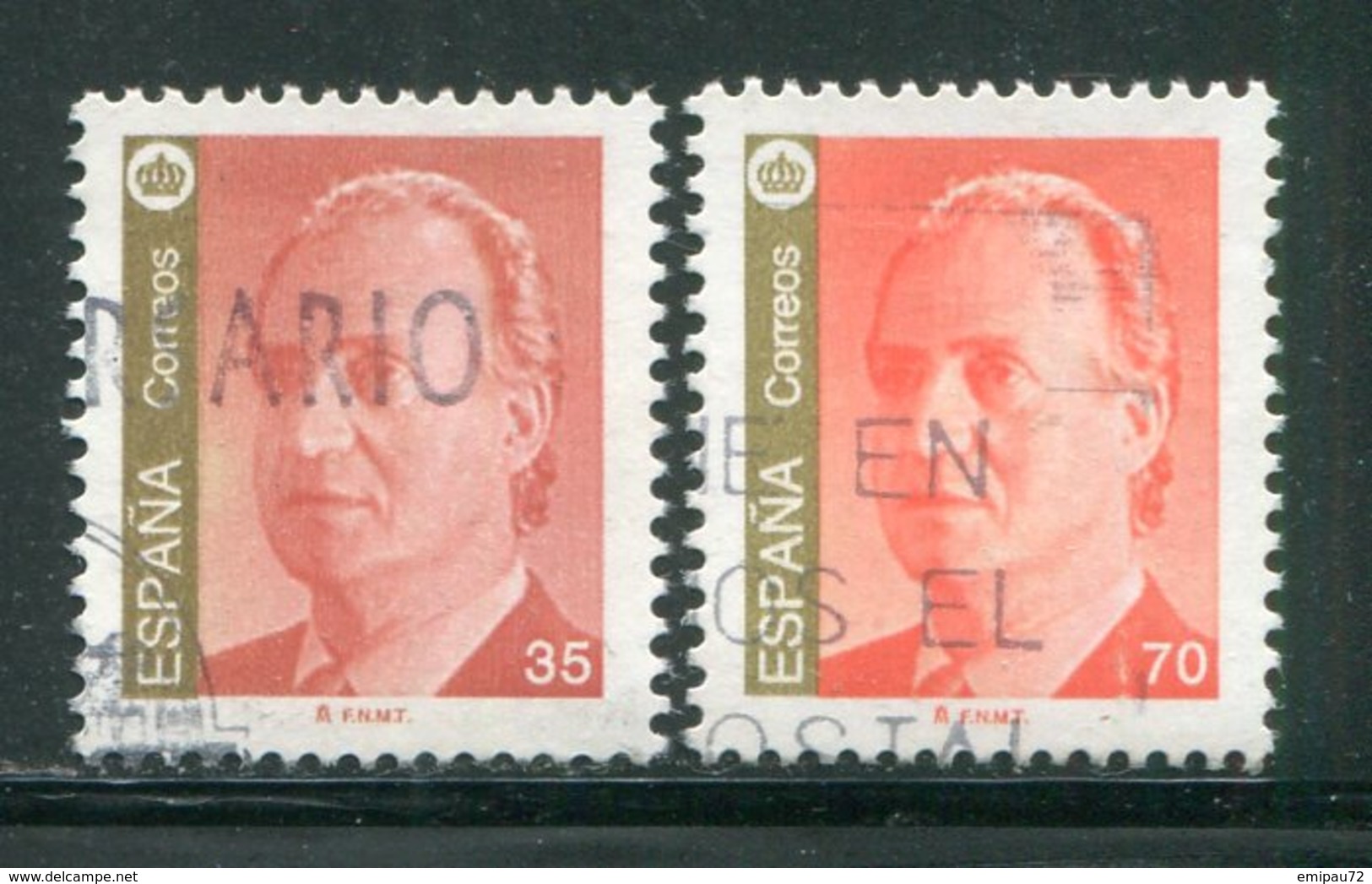 ESPAGNE- Y&T N°3101 Et 3102- Oblitérés - Usati