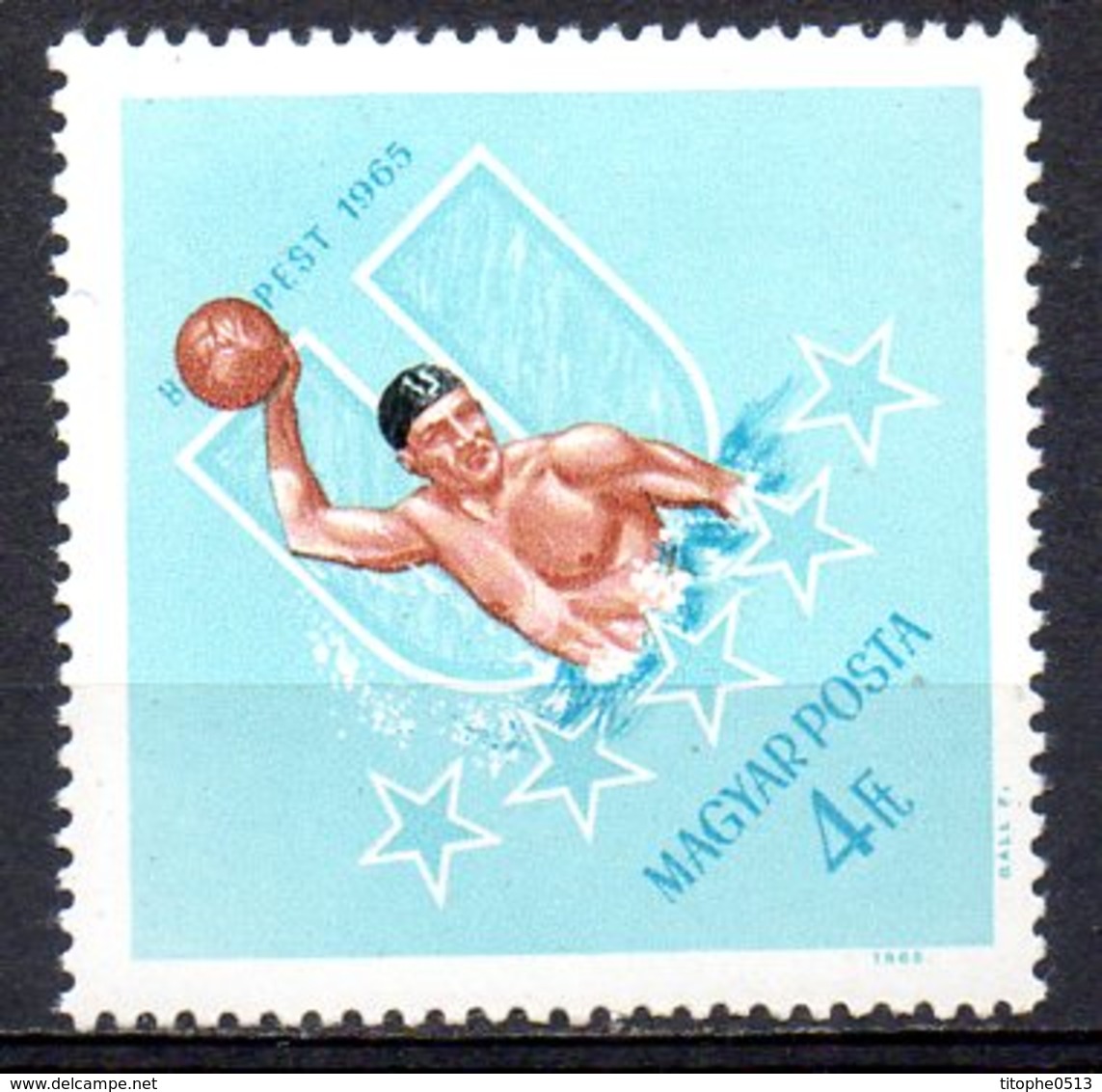 HONGRIE. N°1762 De 1965. Water-polo. - Wasserball