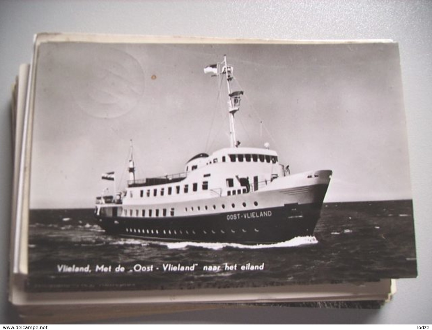 Nederland Holland Pays Bas Vlieland Met Veerboot Oost Vlieland - Vlieland
