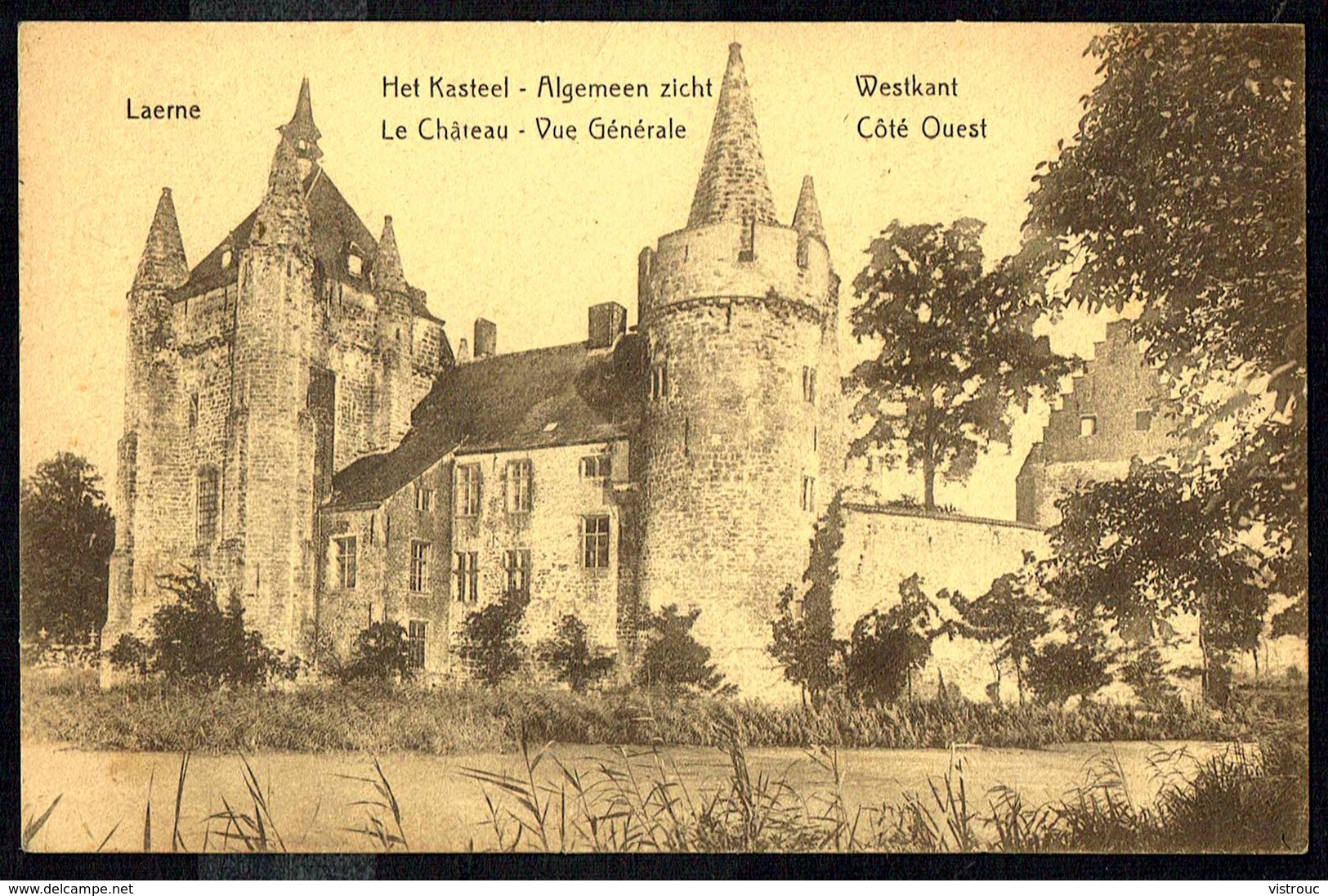 LAARNE / LAERNE - Het Kasteel, Westkant - Le Château, Côté Ouest - Non Circulé - Not Circulated - Nicht Gelaufen. - Laarne