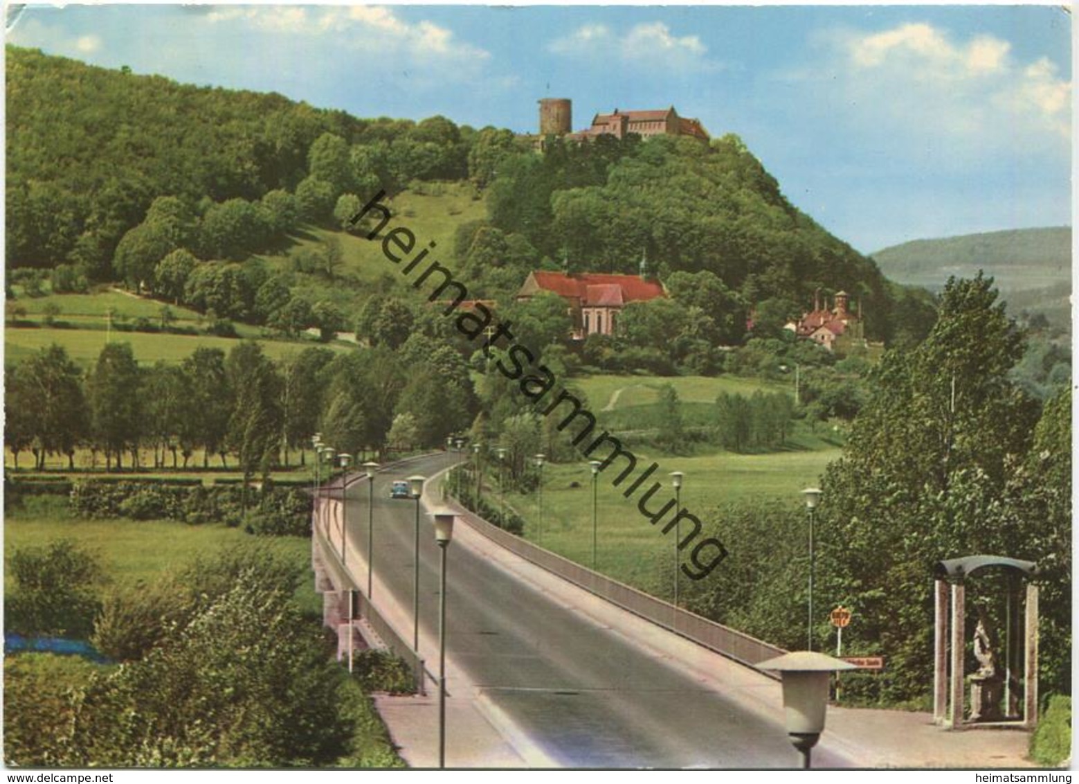 Schloss Saaleck Bei Hammelburg - AK Grossformat - Verlag Reinhold Lippert Ebermannstadt - Gel. 1973 - Hammelburg