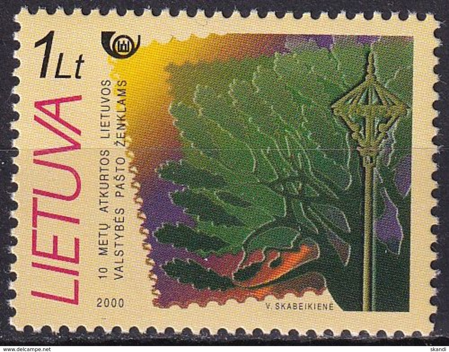 LITAUEN 2000 Mi-Nr. 738 ** MNH - Lithuania