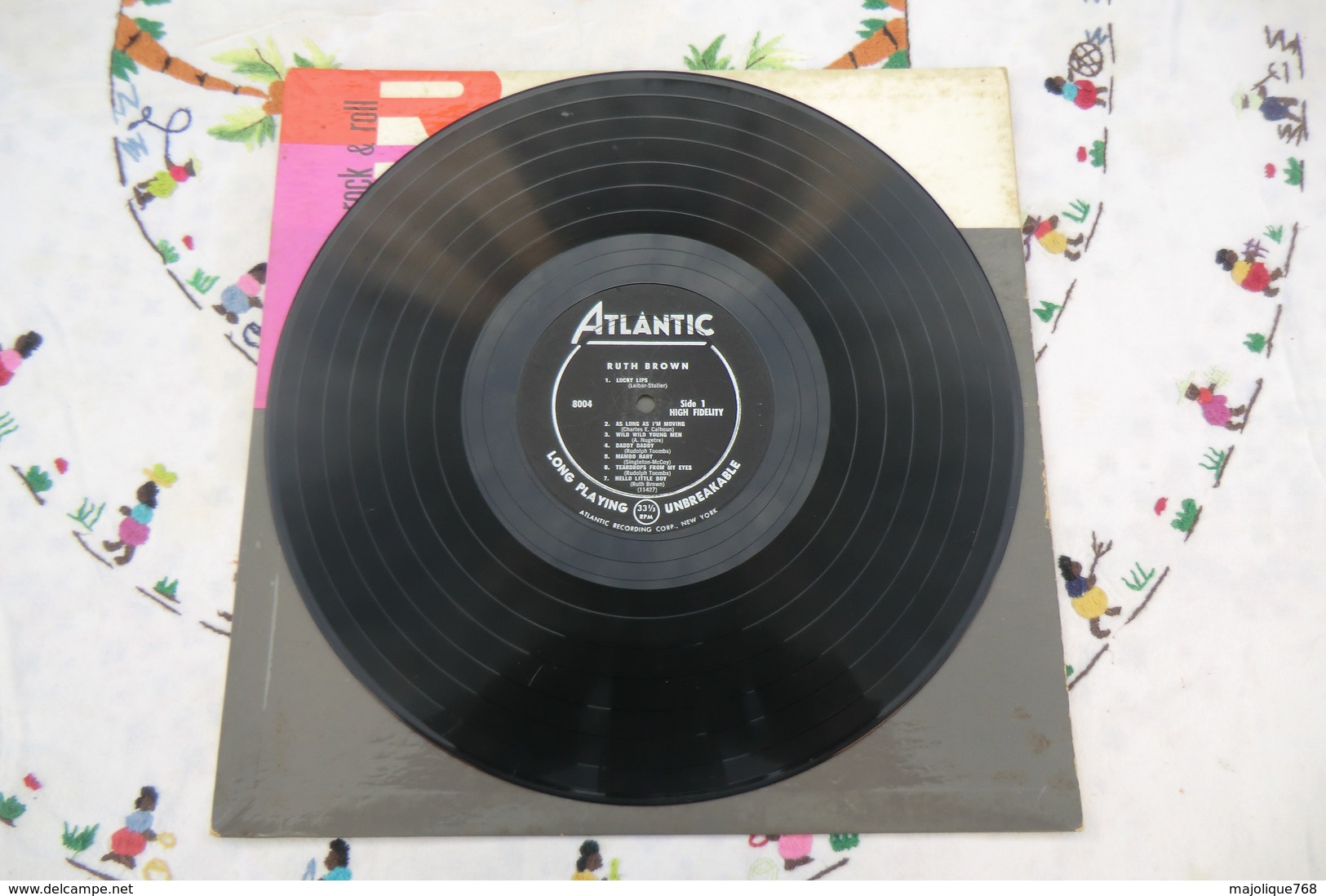 Disque De Ruth Brown - Rock & Roll - Atlantic 8004 - 1957 - - Soul - R&B