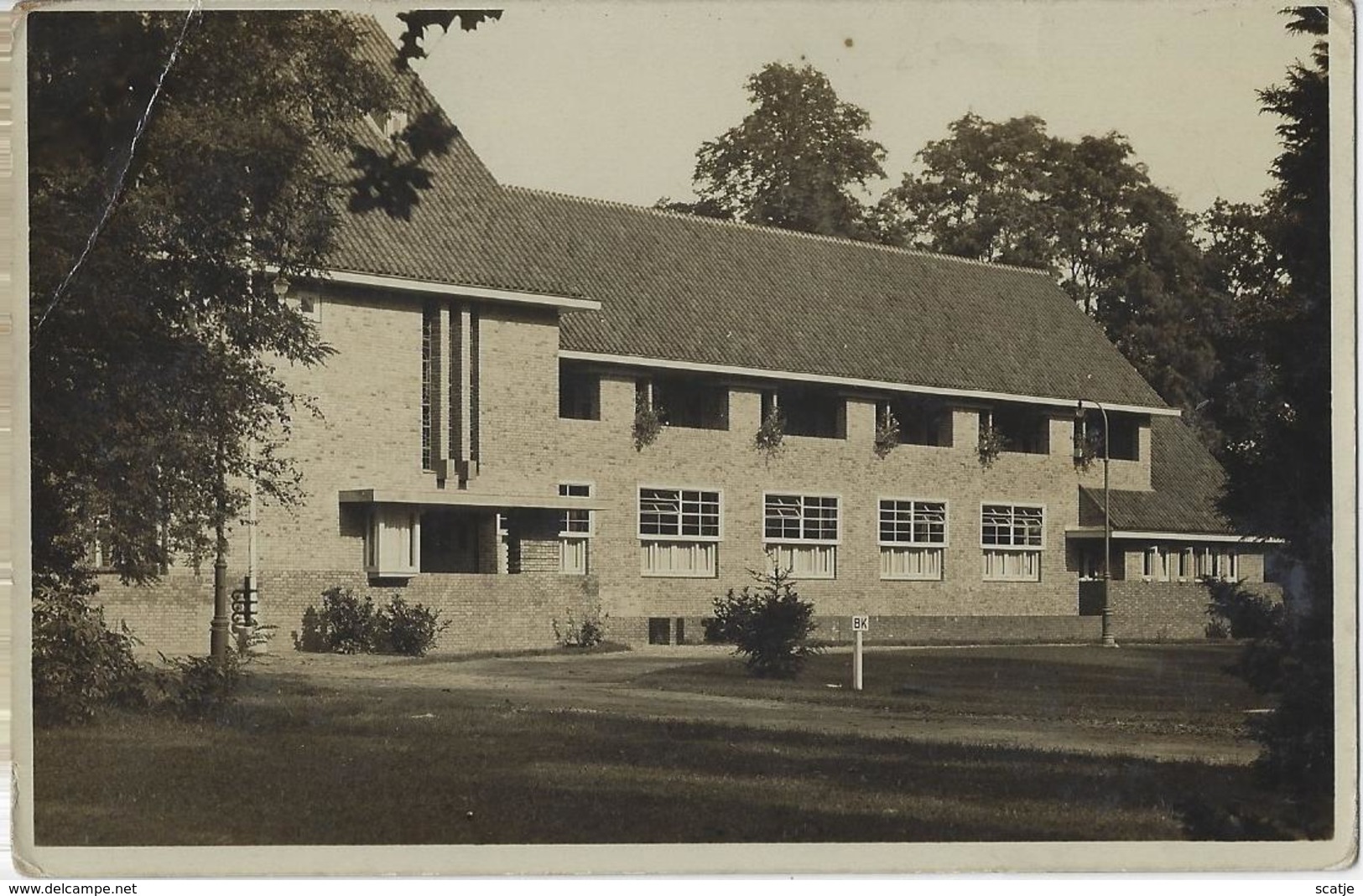 Vucht   -   Psychiatrische Inrichting  "Voorburg".   -   (plooi In Hoekje)  FOTOKAART! - Vught