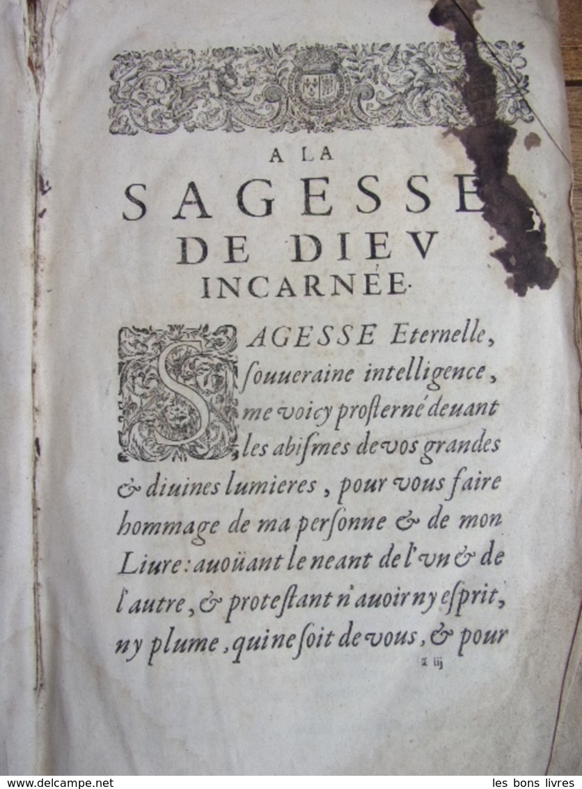 Nicolas Caussin - La Cour Sainte & Traité Des Passions. - 1664 - Before 18th Century