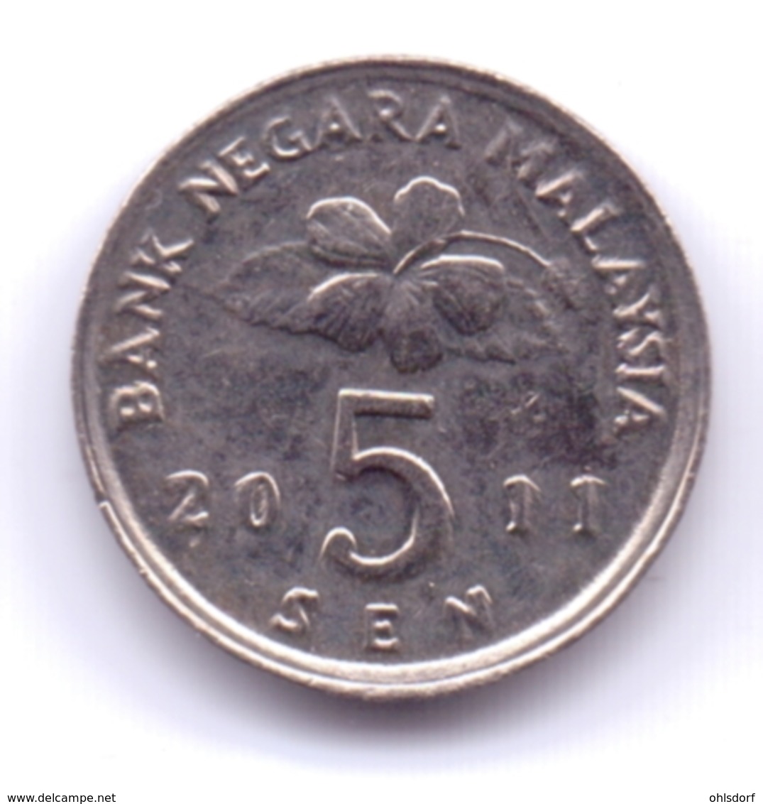 MALAYSIA 2011: 5 Sen, KM 50 - Malaysie