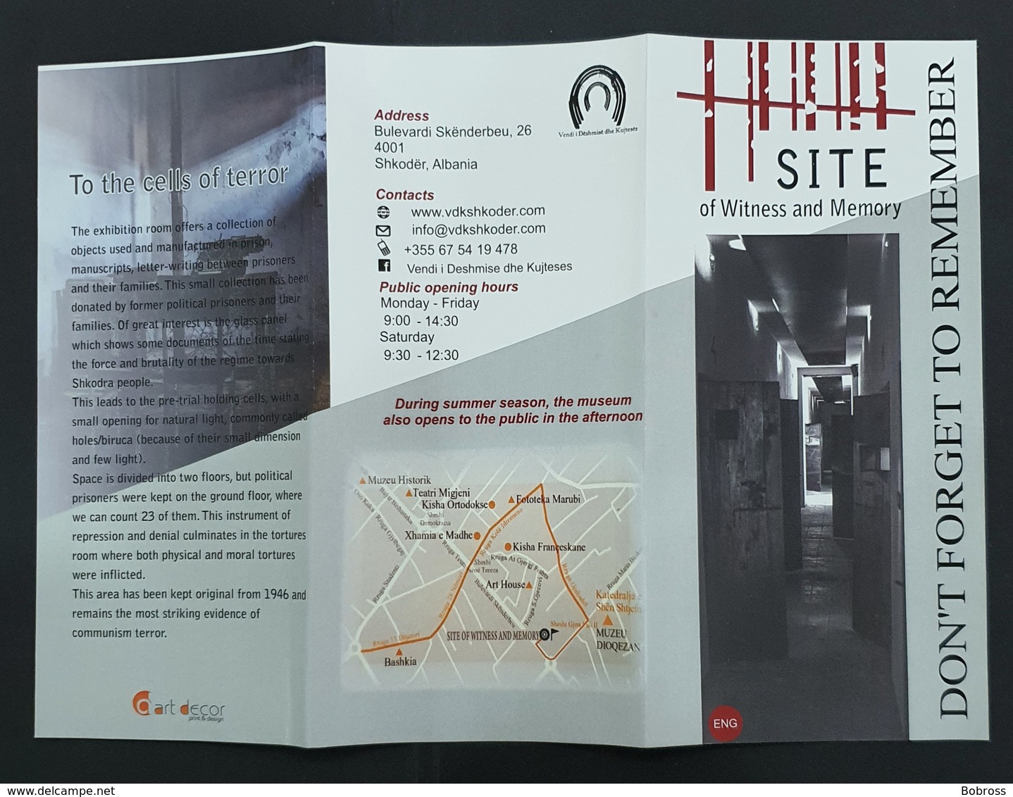 "THE PRISON CITY", Shkodër Albania, Site Of  Witness And Memory - Altri & Non Classificati
