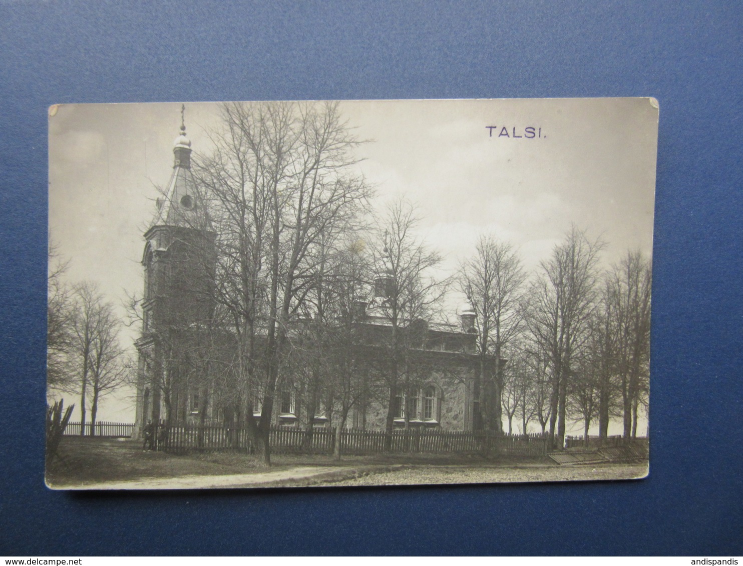 Orthodox Church Talsi       Postcard  Latvia / Lettland 1920s - Letonia