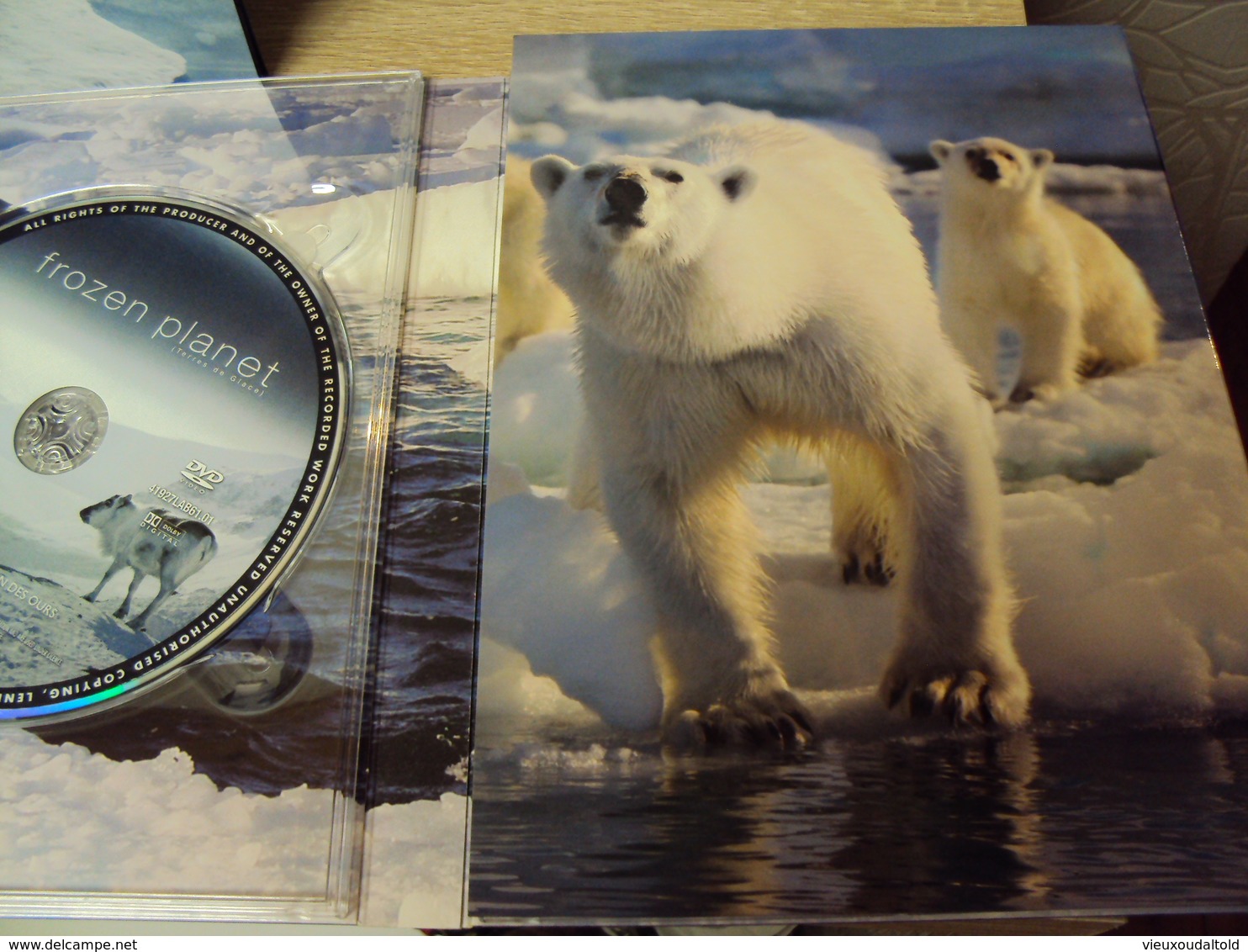 BOX 4 DVD    TERRES DE GLACE  (Frozen Planet) La Série Complète  (BBC EARTH) - Dokumentarfilme