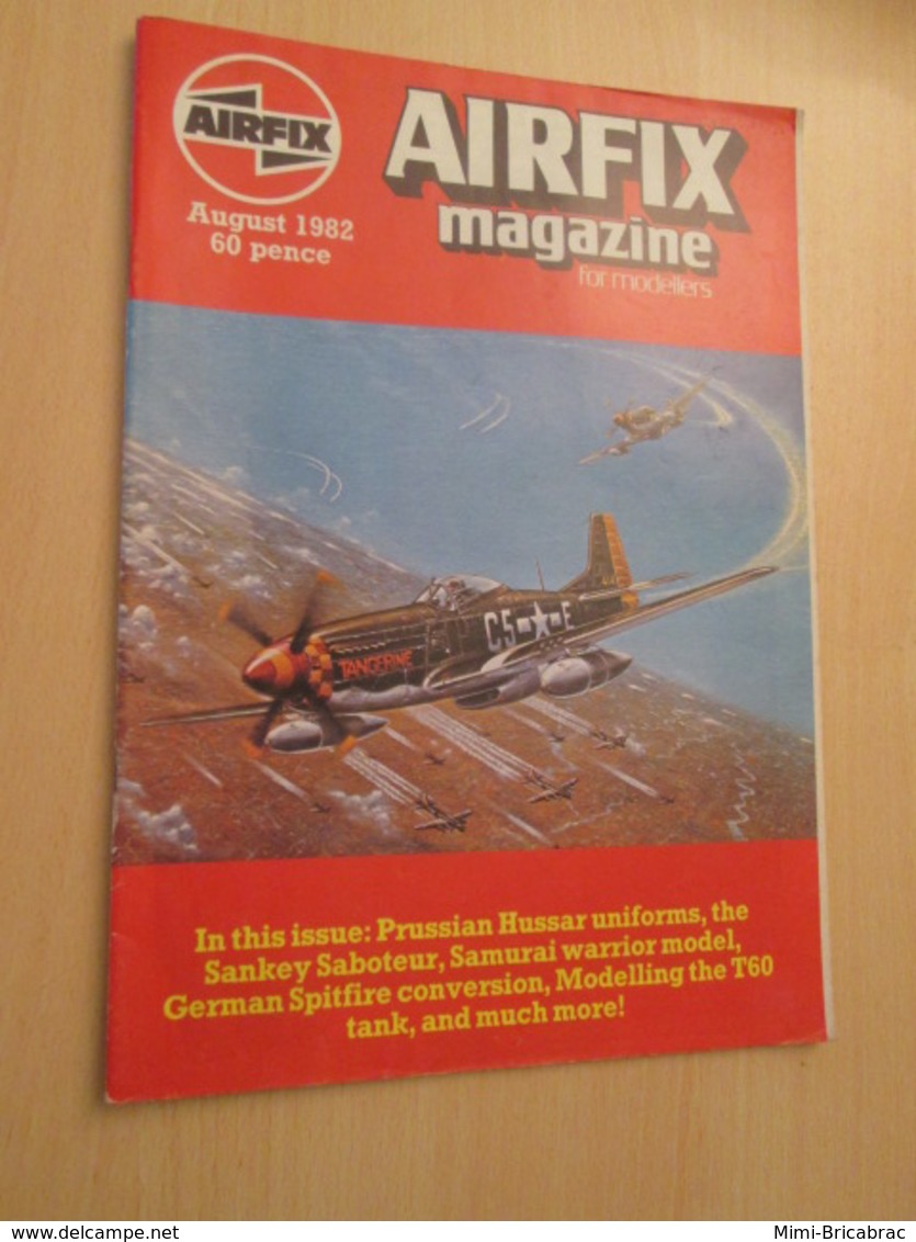 AVI20 Revue Mythique En Anglais / AIRFIX MAGAZINE DE 8/1982 , Très Bon état - Groot-Britannië