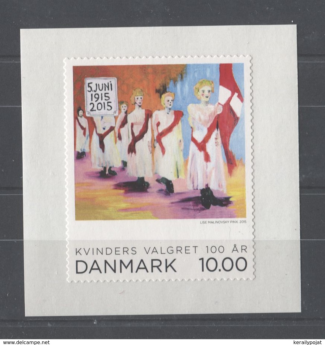 Denmark - 2015 Women's Suffrage MNH__(TH-12568) - Ungebraucht