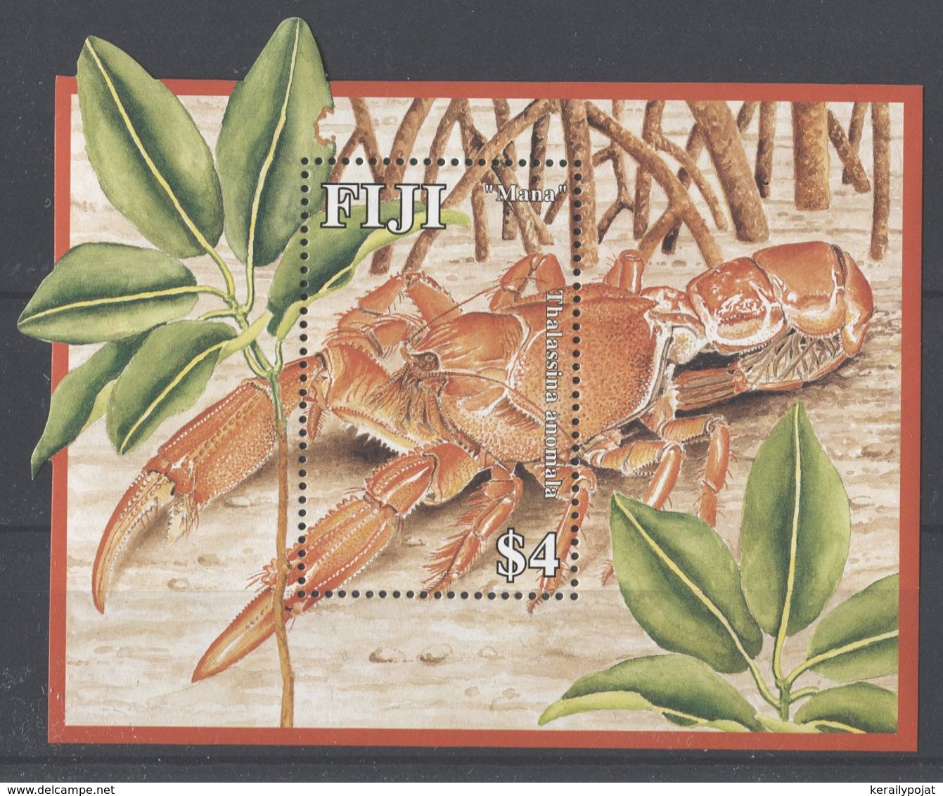 Fiji - 2007 Mangrove Cancer Block MNH__(TH-4147) - Fiji (1970-...)