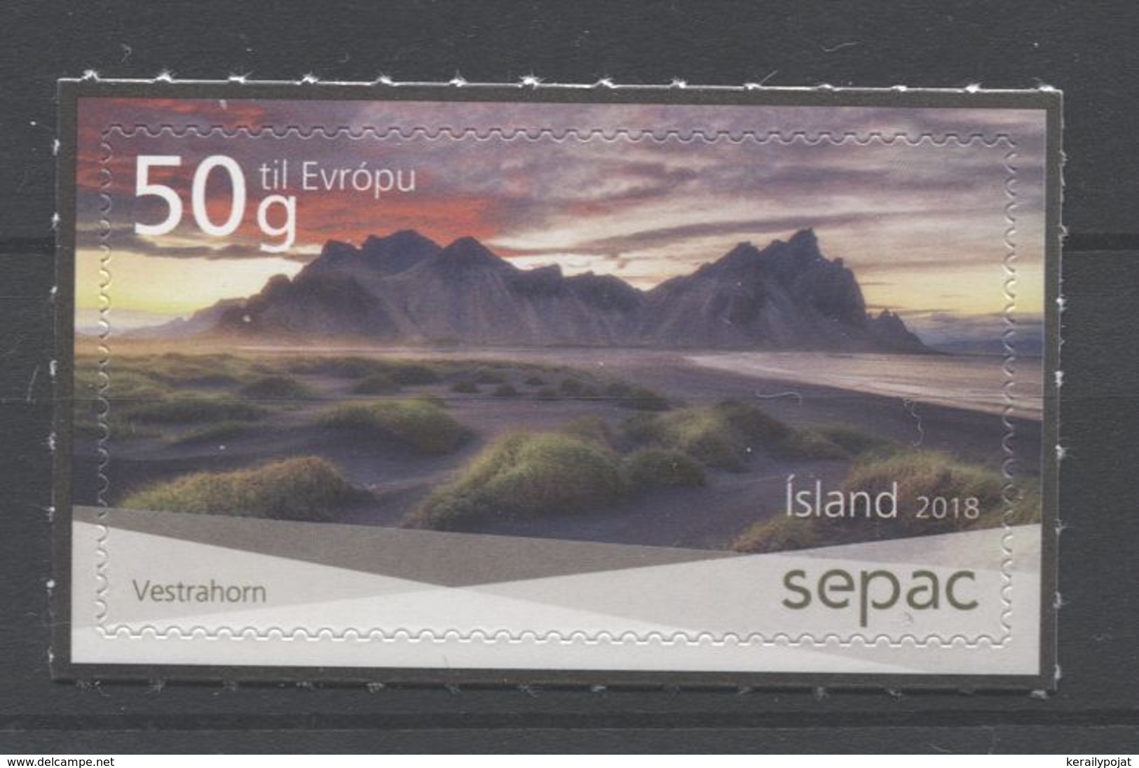 Iceland - 2018 SEPAC MNH__(TH-17697) - Unused Stamps