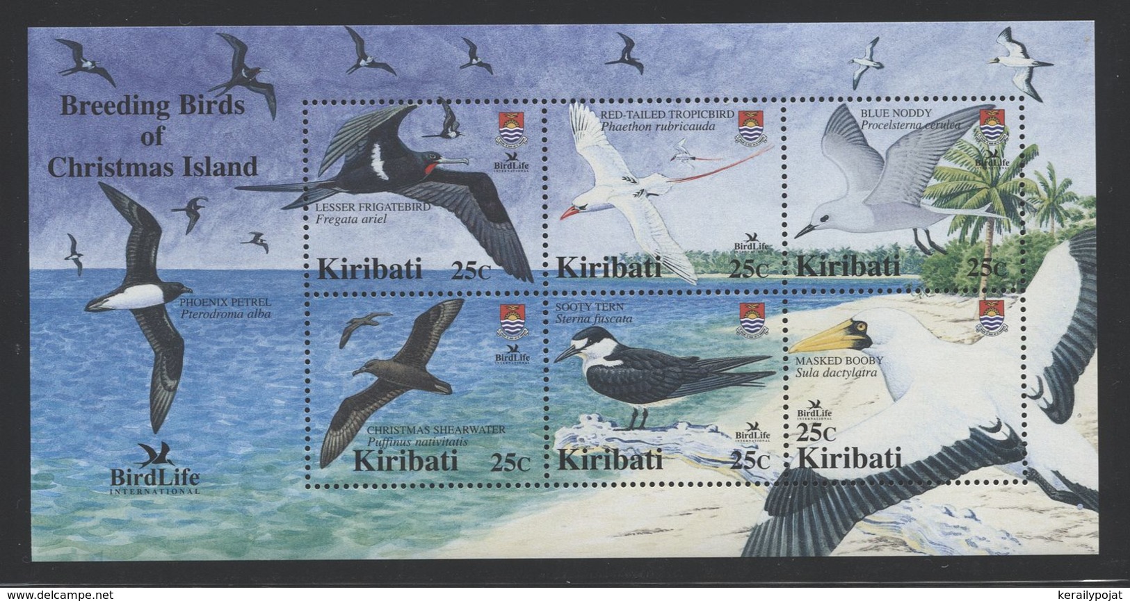 Kiribati - 2005 BirdLife Block (1) MNH__(FIL-10252) - Kiribati (1979-...)