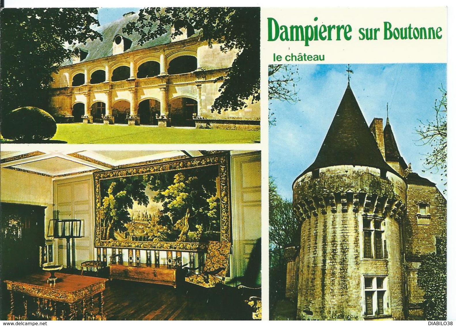 DAMPIERRE -SUR-BOUTONNE   ( SEINE MARITIME )  LE CHÂTEAU ...MULTI-VUES - Dampierre-sur-Boutonne