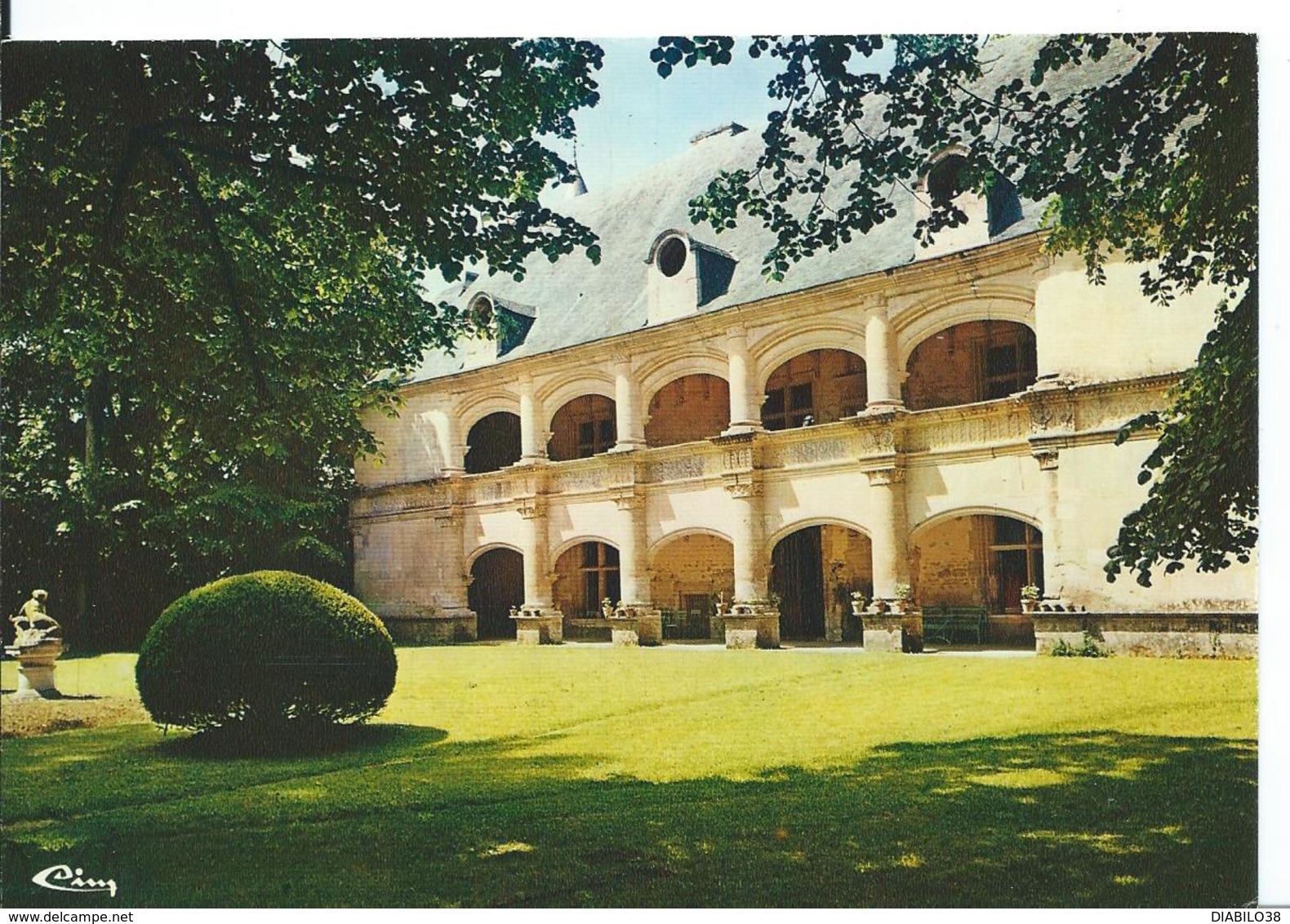 DAMPIERRE -SUR-BOUTONNE   ( SEINE MARITIME )      LE  CHÂTEAU CONSTRUIT PAR LA FAMILLE DE CLERMONT............. - Dampierre-sur-Boutonne