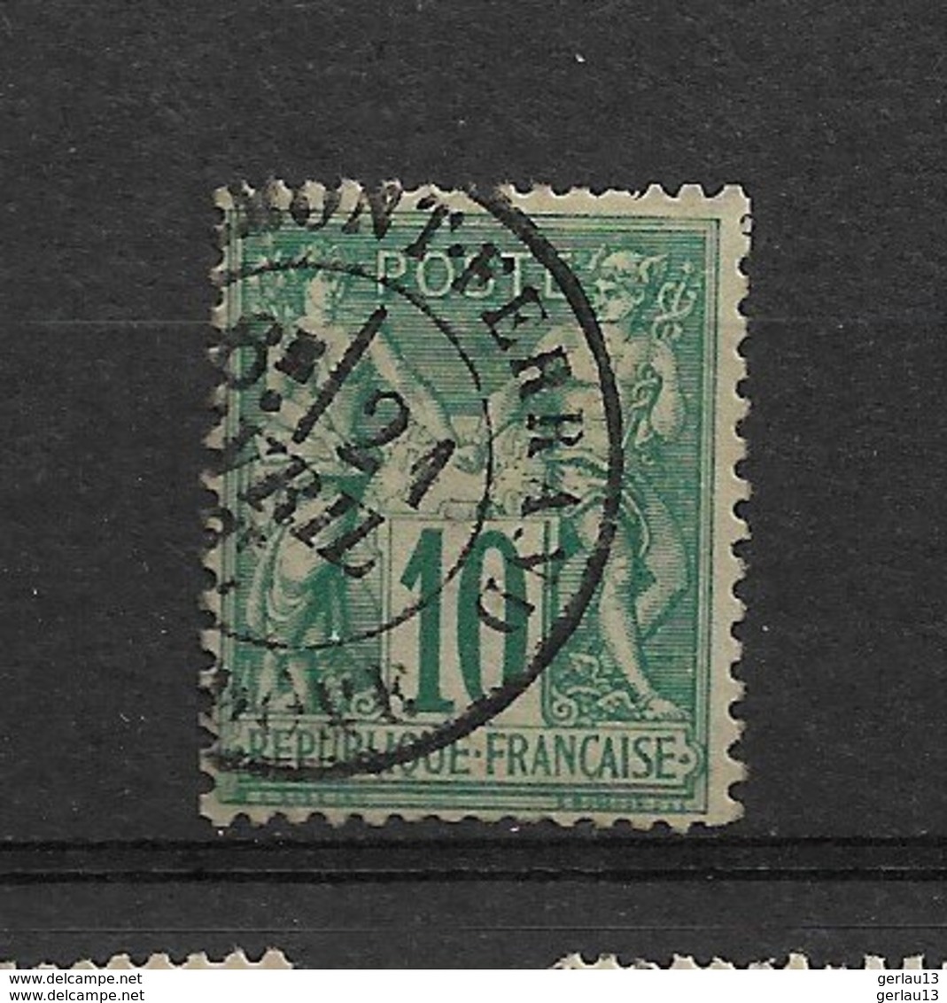 FRANCE  SAGE TYPE 1  N/B      N° 65   OBLITERE - 1876-1878 Sage (Typ I)