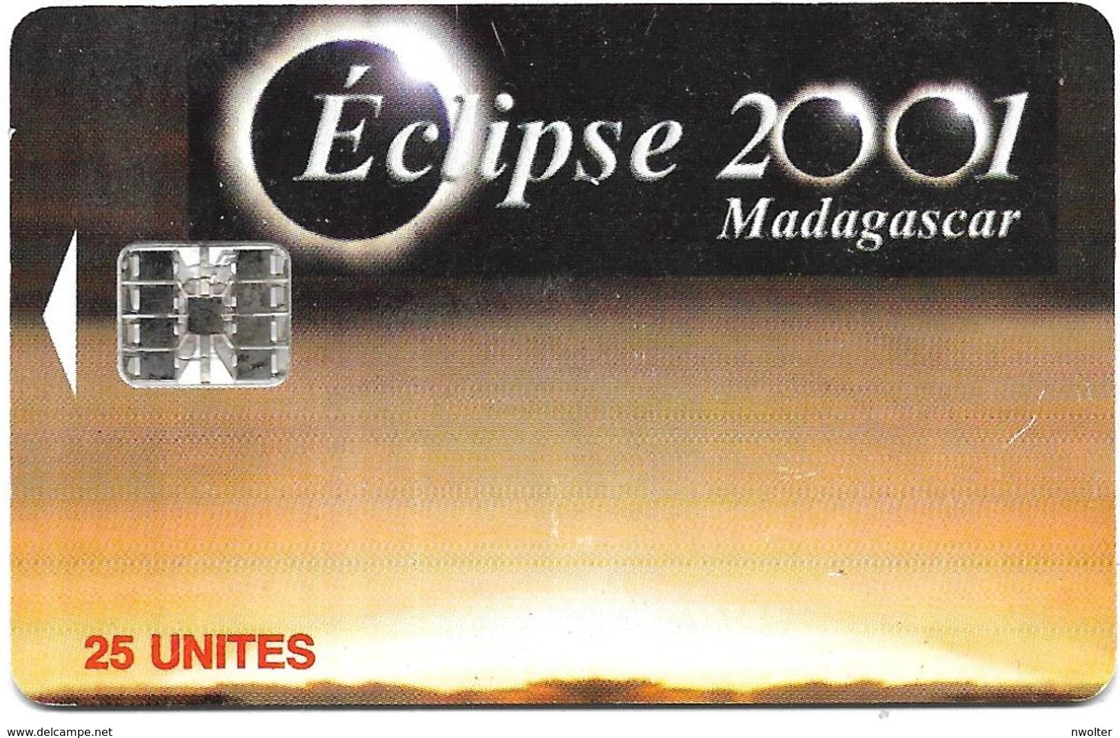 @+ TC De Madagascar : Eclipse 2001 - 25U -  SC7 - 200 000ex ( Ref : MDG-39 ) - Madagascar