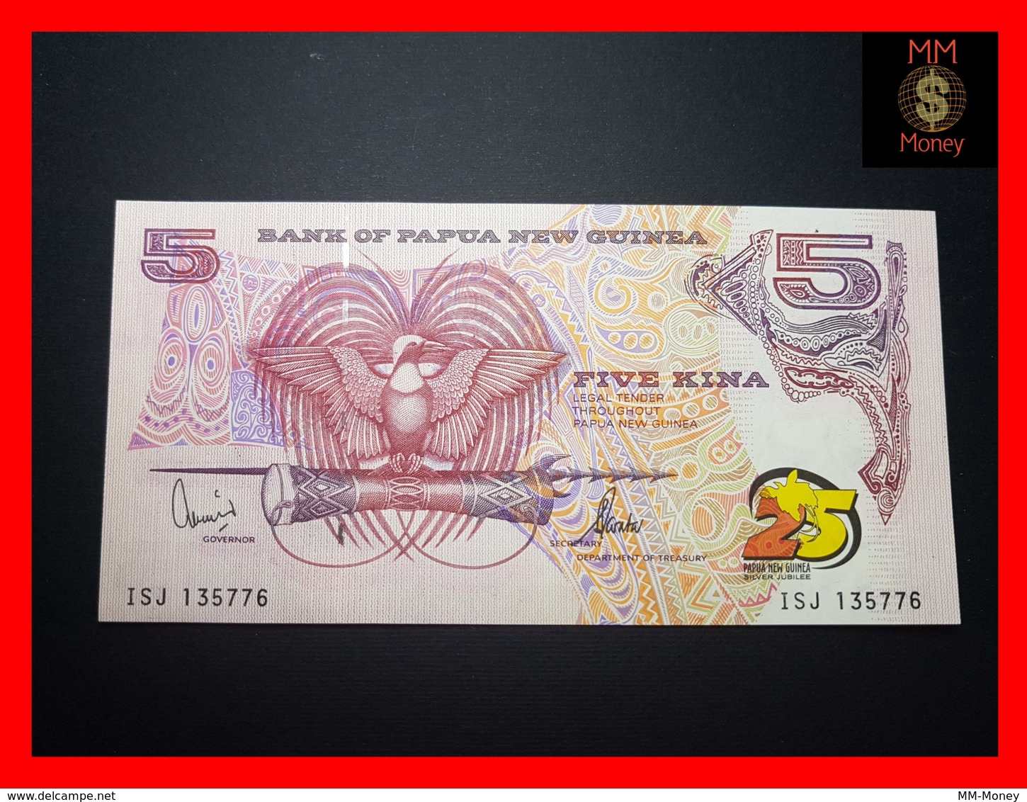 PAPUA NEW GUINEA 5 Kina  2000  P. 22   *COMMEMORATIVE* - Papouasie-Nouvelle-Guinée