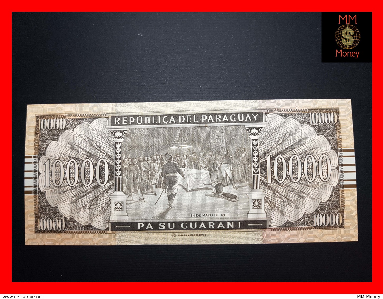 PARAGUAY 10.000 10000 Guaranies 2010  P. 224 D  UNC - Paraguay
