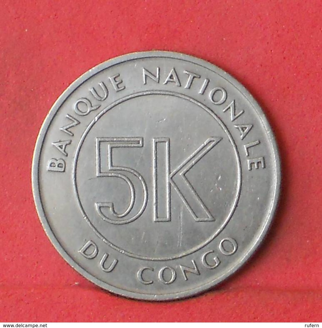 CONGO 5 MAKUTA 1967 -    KM# 9 - (Nº35523) - Congo (République 1960)