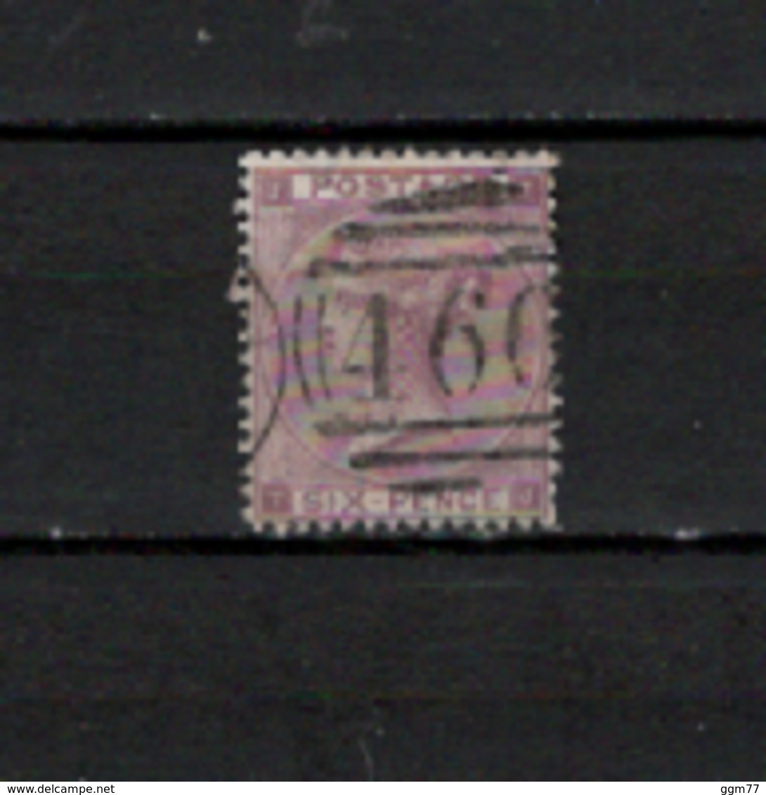 N° 25 TIMBRE GRANDE-BRETAGNE OBLITERE  DE 1862         Cote : 150 € - Used Stamps