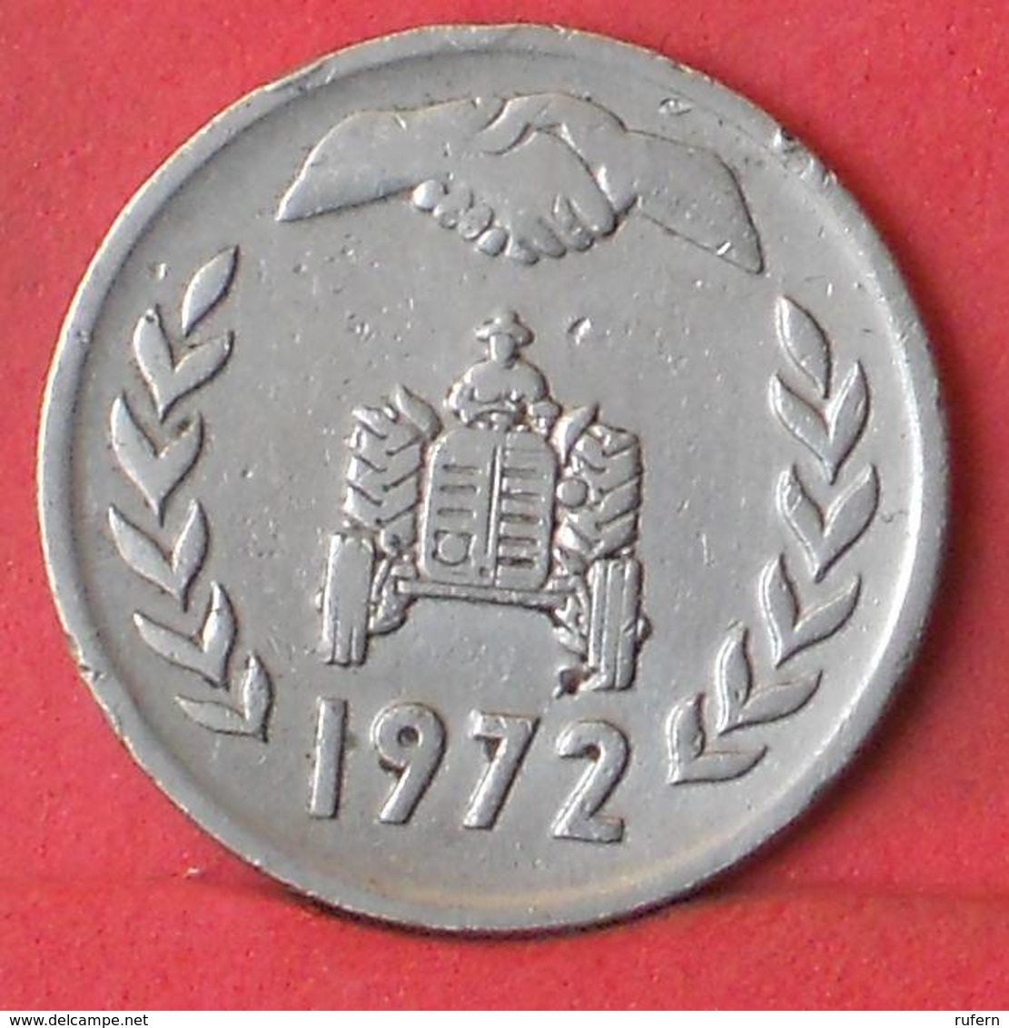 ALGERIA 1 DINAR 1972 -    KM# 104,1 - (Nº35536) - Algeria