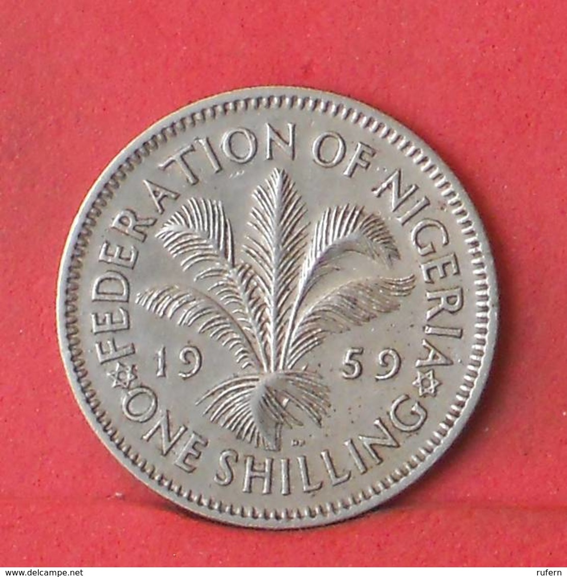 NIGERIA 1 SHILLING 1959 -    KM# 5 - (Nº35544) - Nigeria