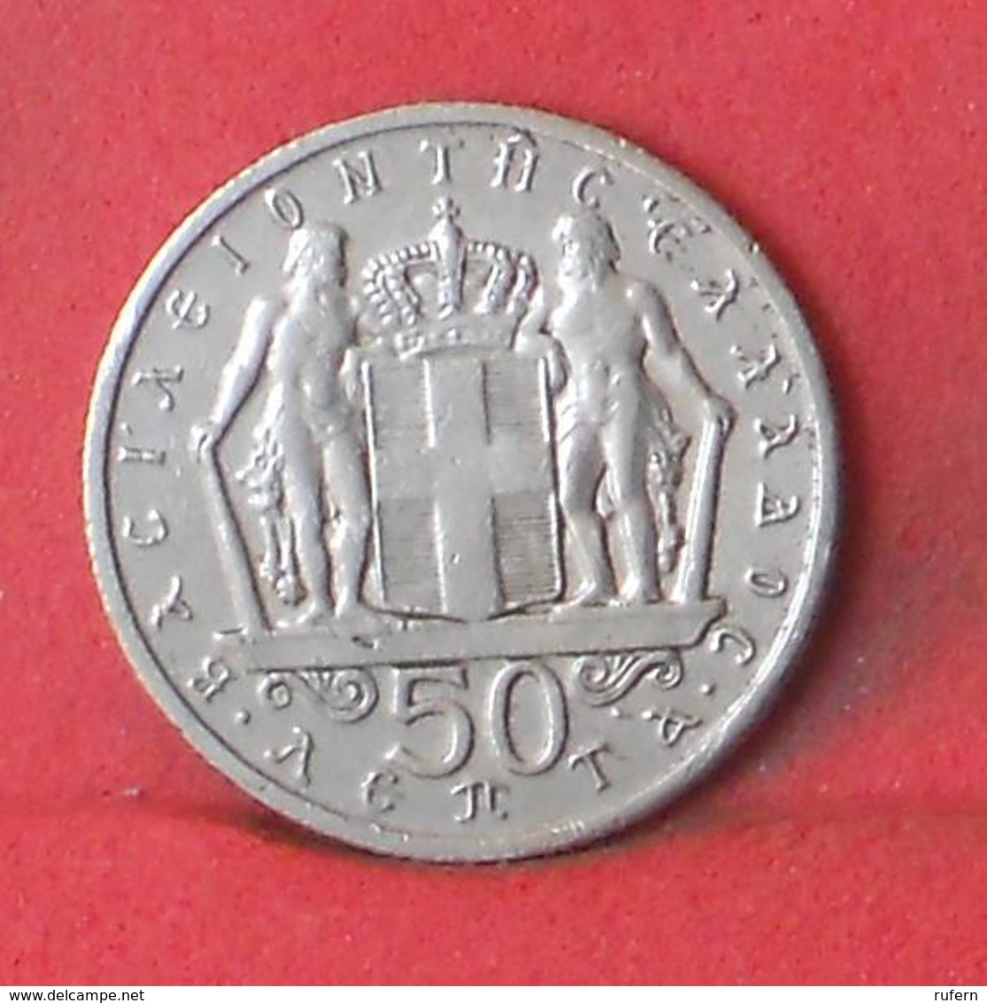 GREECE 50 LEPTA 1966 -    KM# 88 - (Nº35562) - Greece