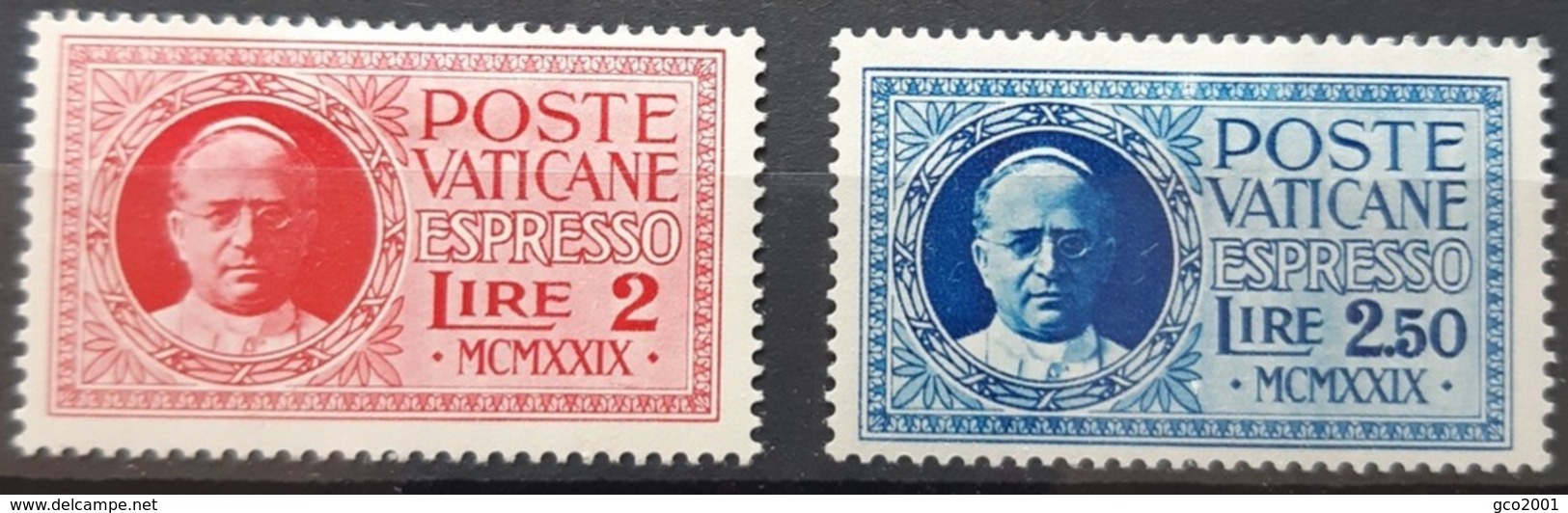 VATICAN / YT Express 1 - 2 / RELIGION - PAPE PIE XI / NEUFS * / MH - Eilsendung (Eilpost)