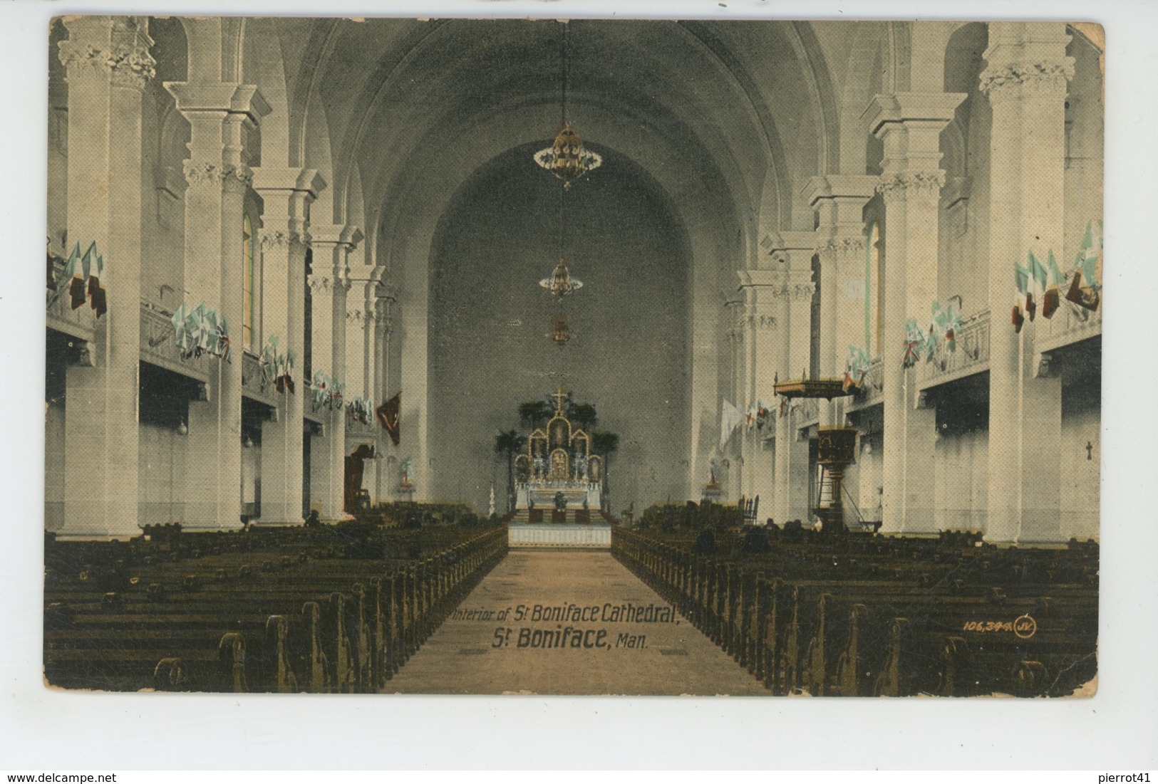 CANADA - MANITOBA - ST. BONIFACE - Interior Of ST BONIFACE Cathedral - Autres & Non Classés