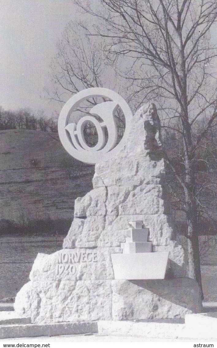 Cp-01-chazey Bons Belley --monument De La B.H.M. ( Brigade Haute Montagne ) Inauguré Mars 1990-norvege 1940 - Belley