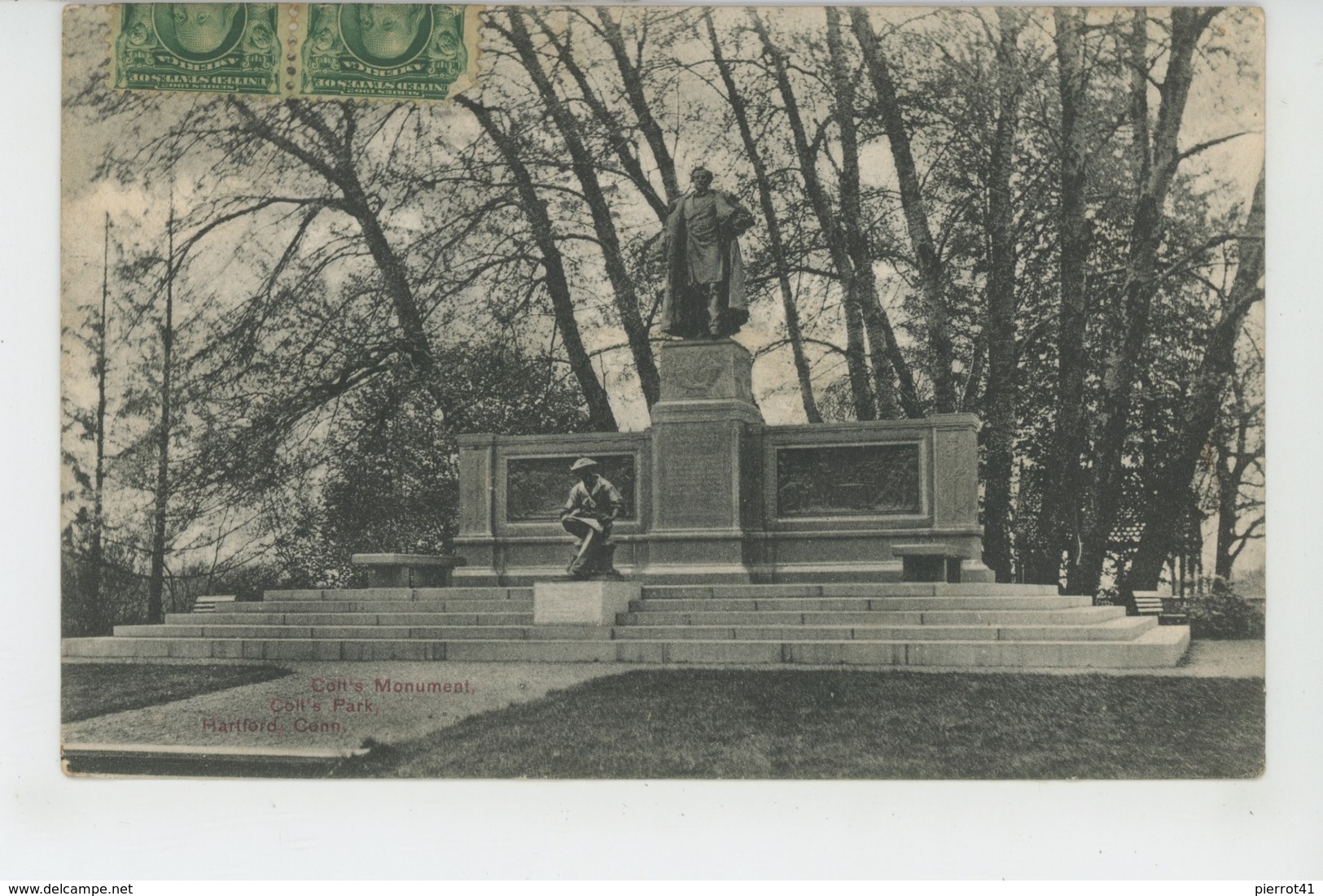 U.S.A. - CONNECTICUT - HARTFORD - Colt's Monument - Hartford