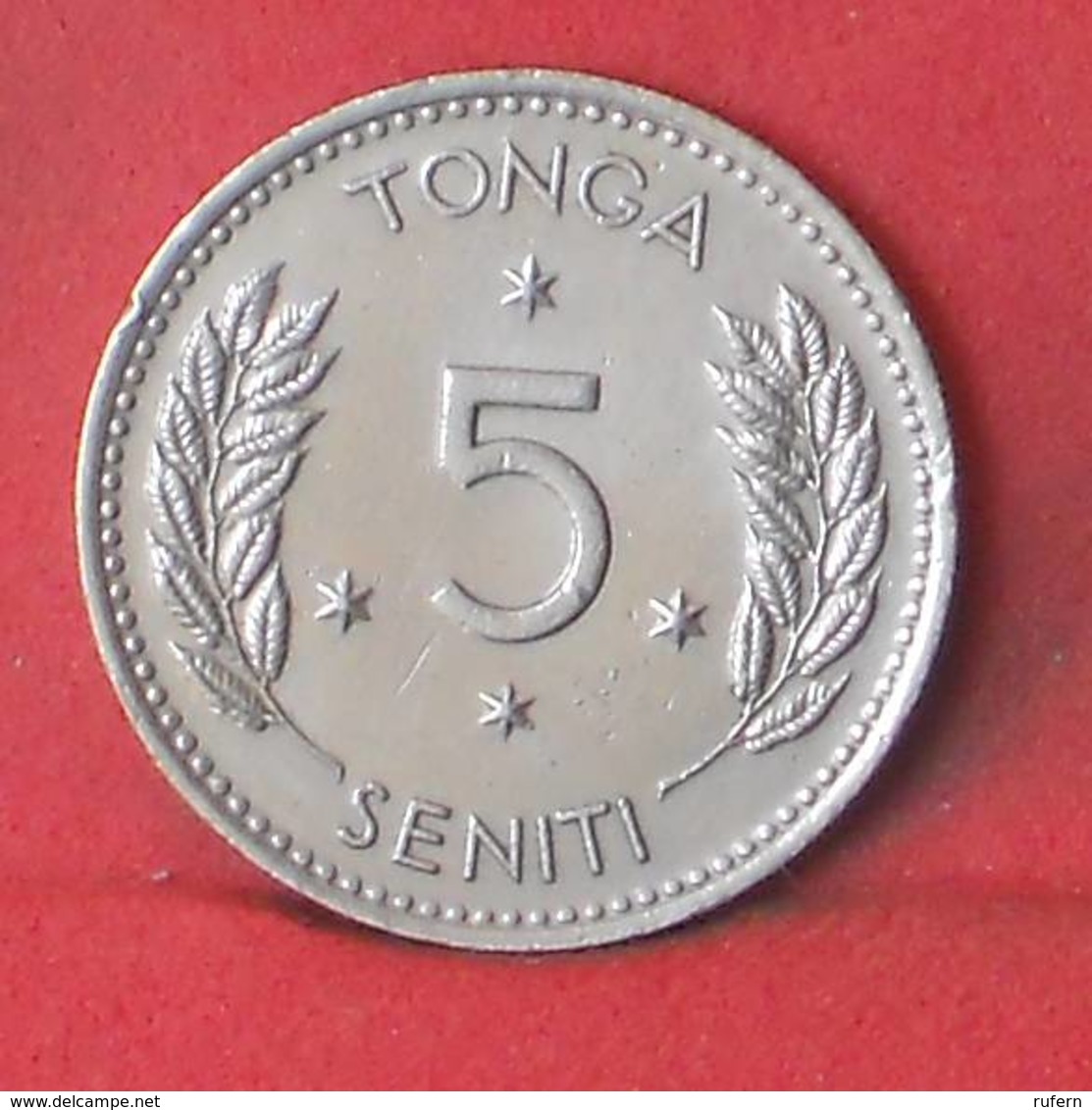 TONGA 5 SENITI 1967 -    KM# 6 - (Nº35578) - Tonga