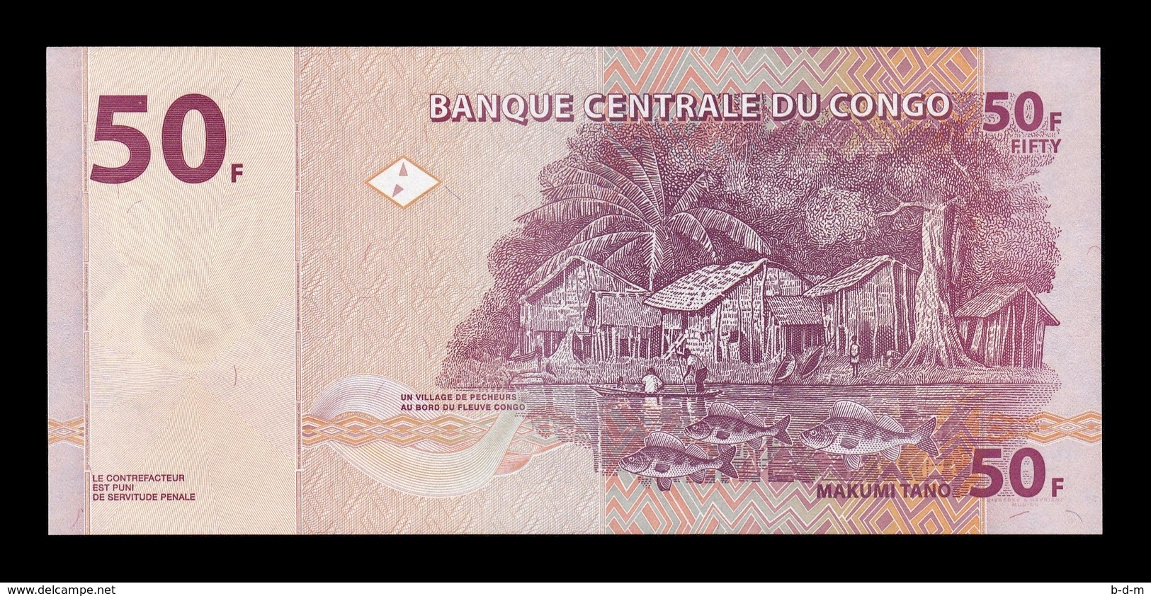 Congo 50 Francs 2007 Pick 97 SC UNC - République Démocratique Du Congo & Zaïre