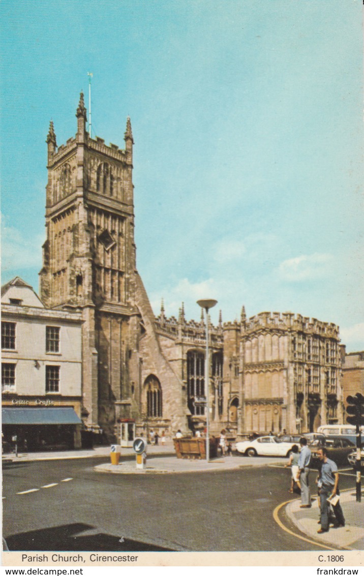 Postcard - Parish Church, Cirencester  Card No.c1806  Unused Very Good - Unclassified