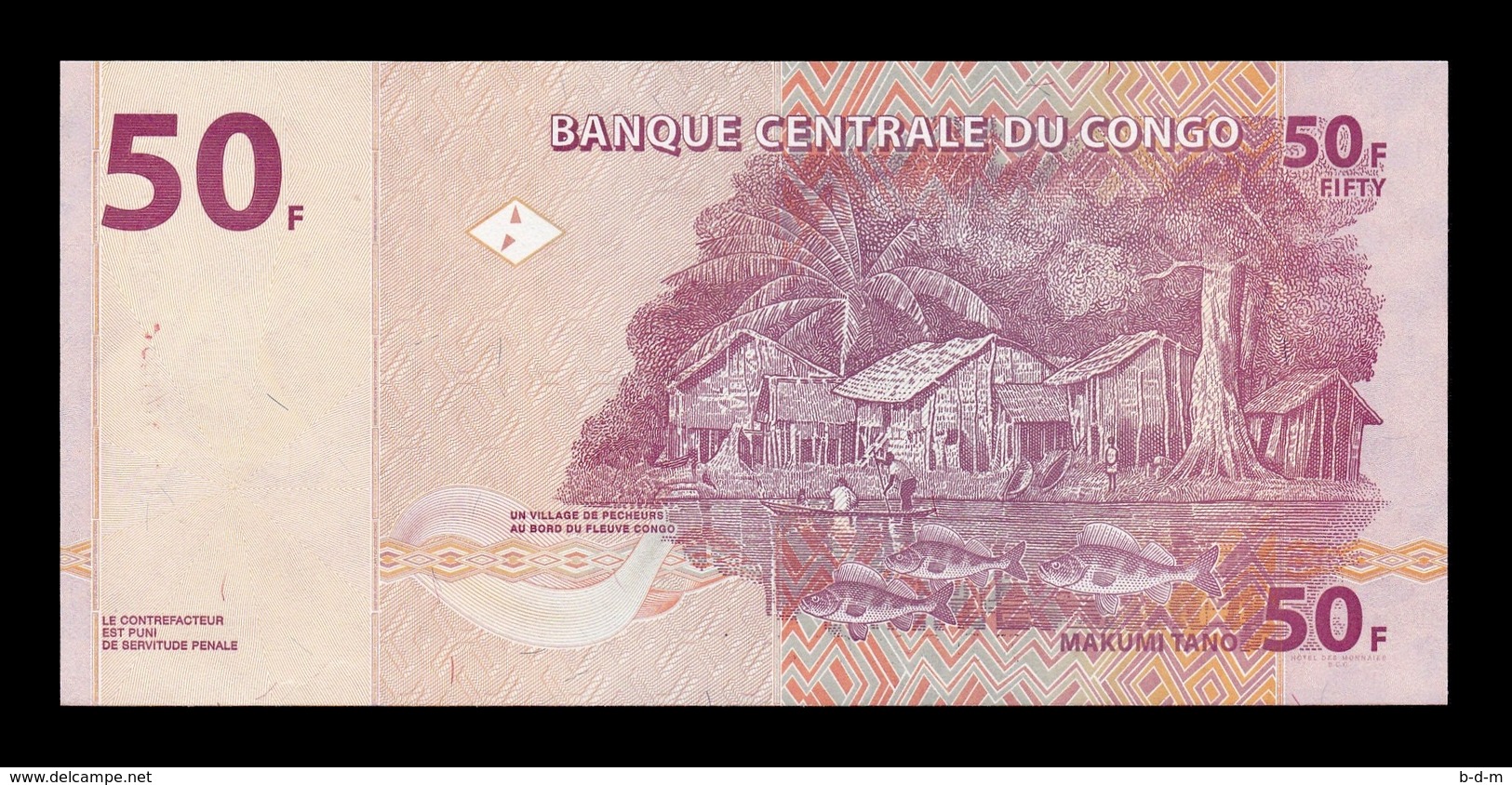 Congo 50 Francs 2013 Pick 97A SC UNC - République Démocratique Du Congo & Zaïre